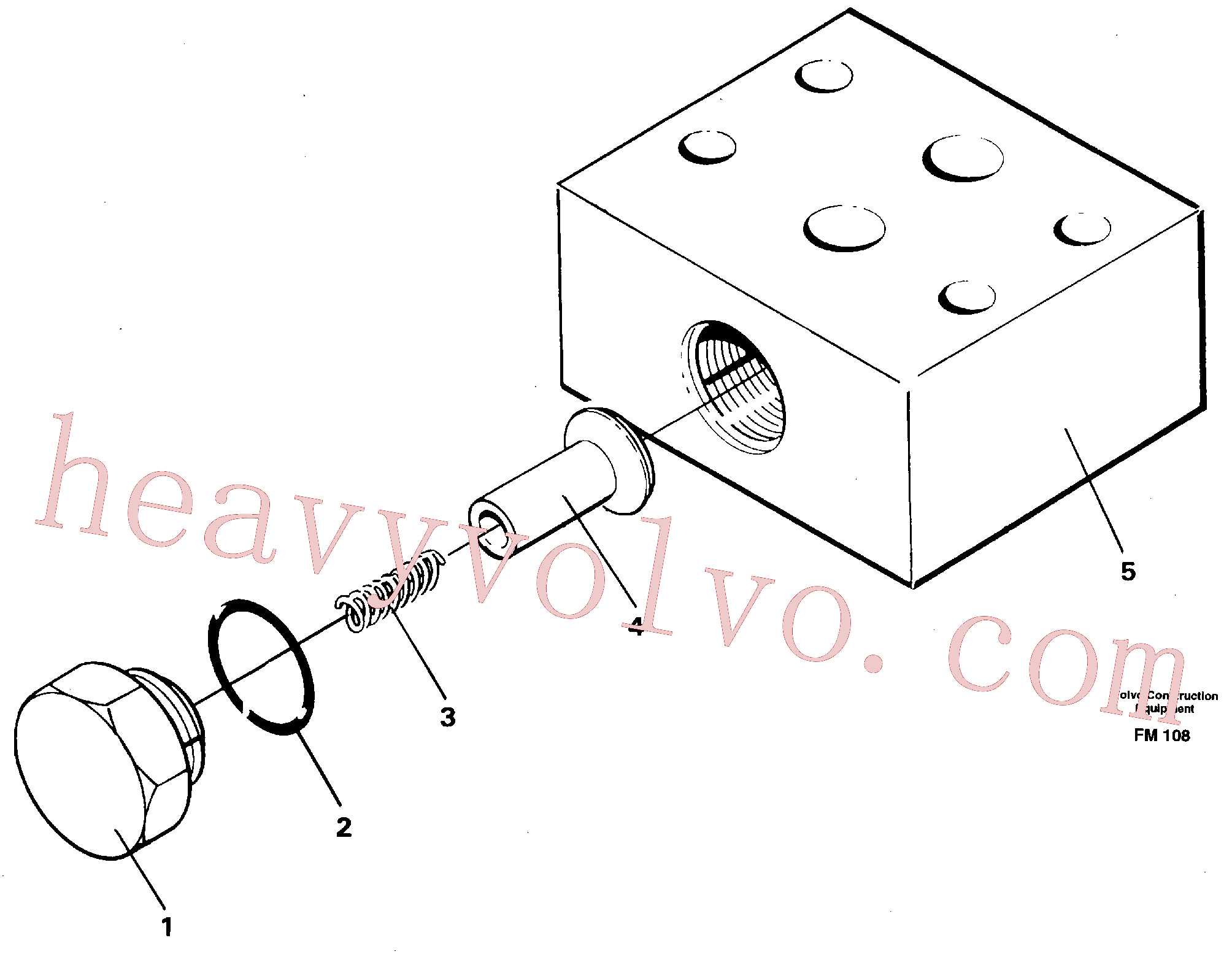 VOE14233688 Housing for Volvo Excavator Parts