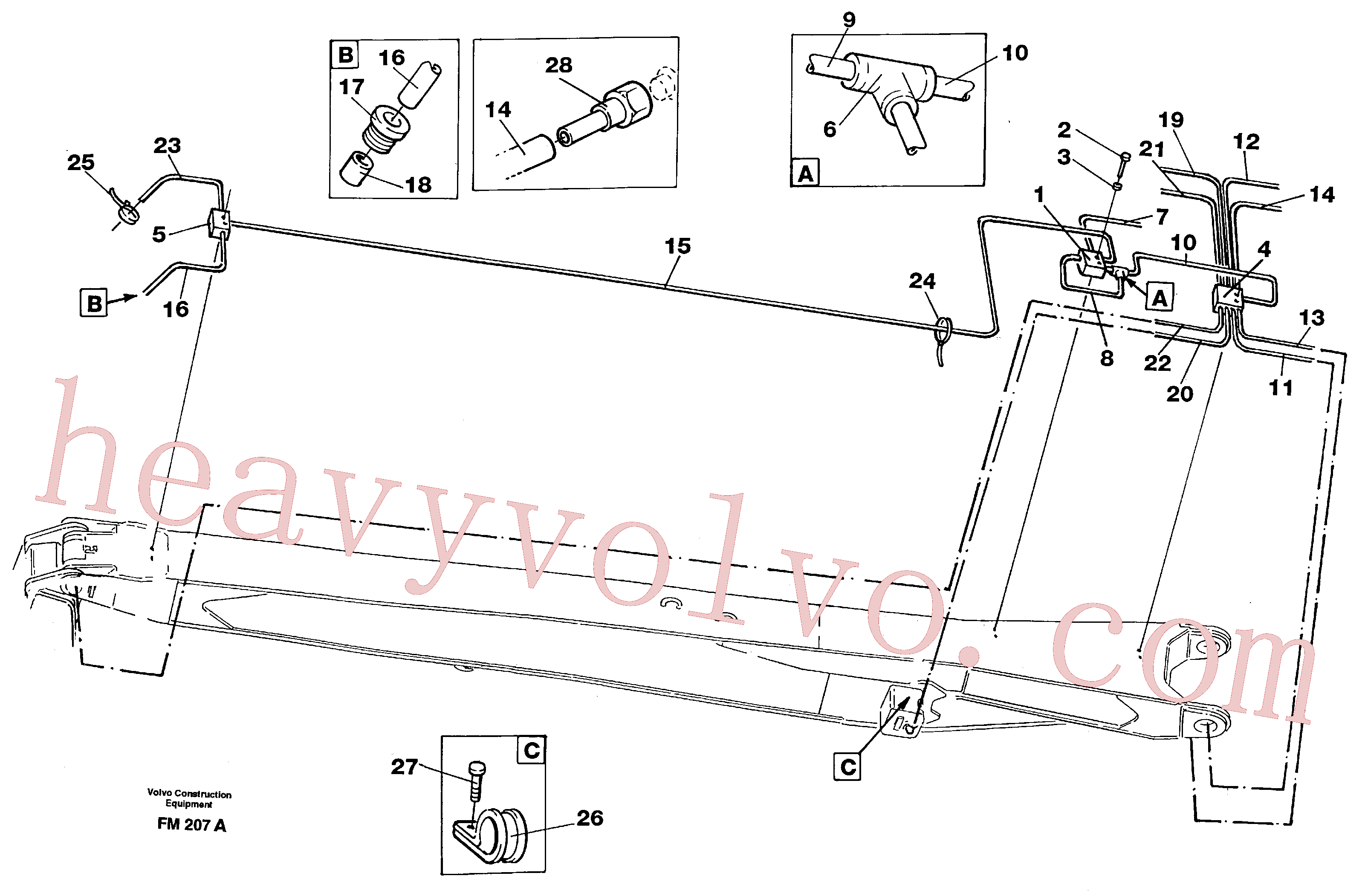 Wholesale VOE14267775 Adapter for Volvo Excavator