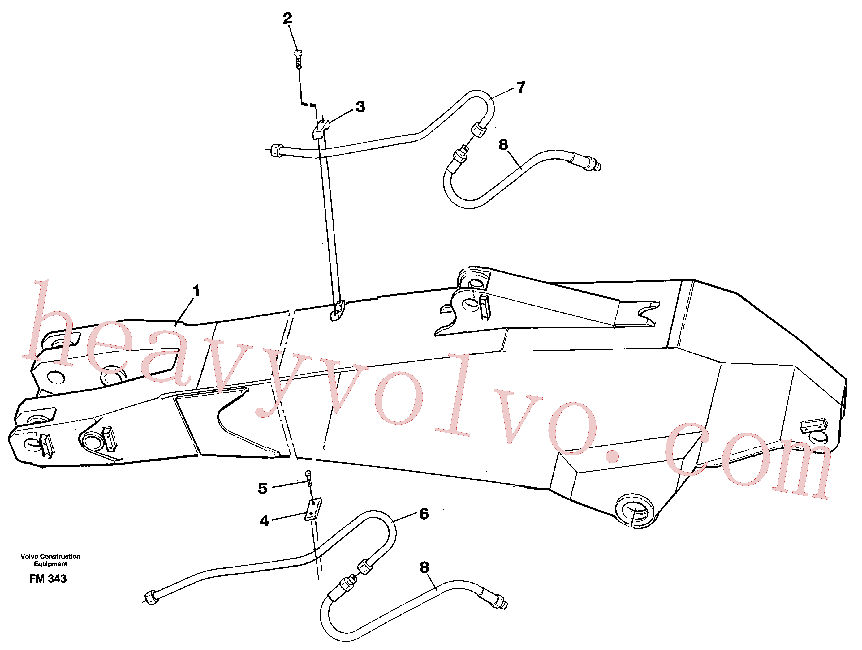 Wholesale VOE14267894 Tube Assembly for Volvo Excavator