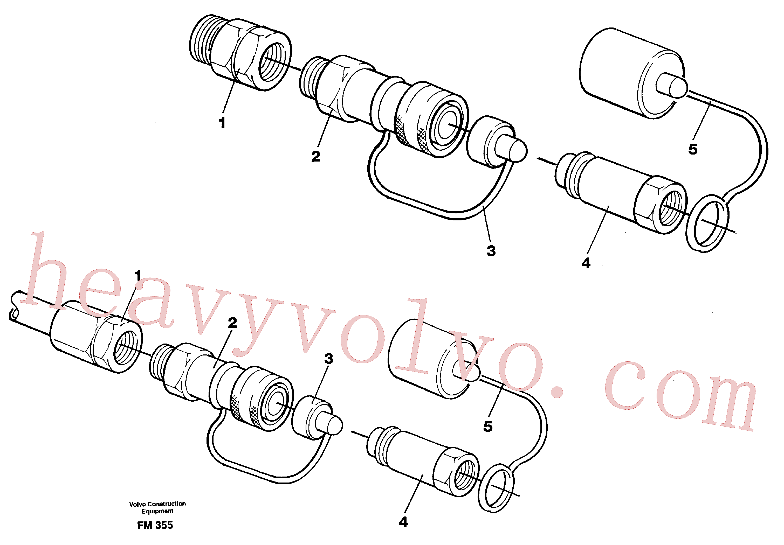 VOE14264372 Engaging sleeve for Volvo Excavator Parts