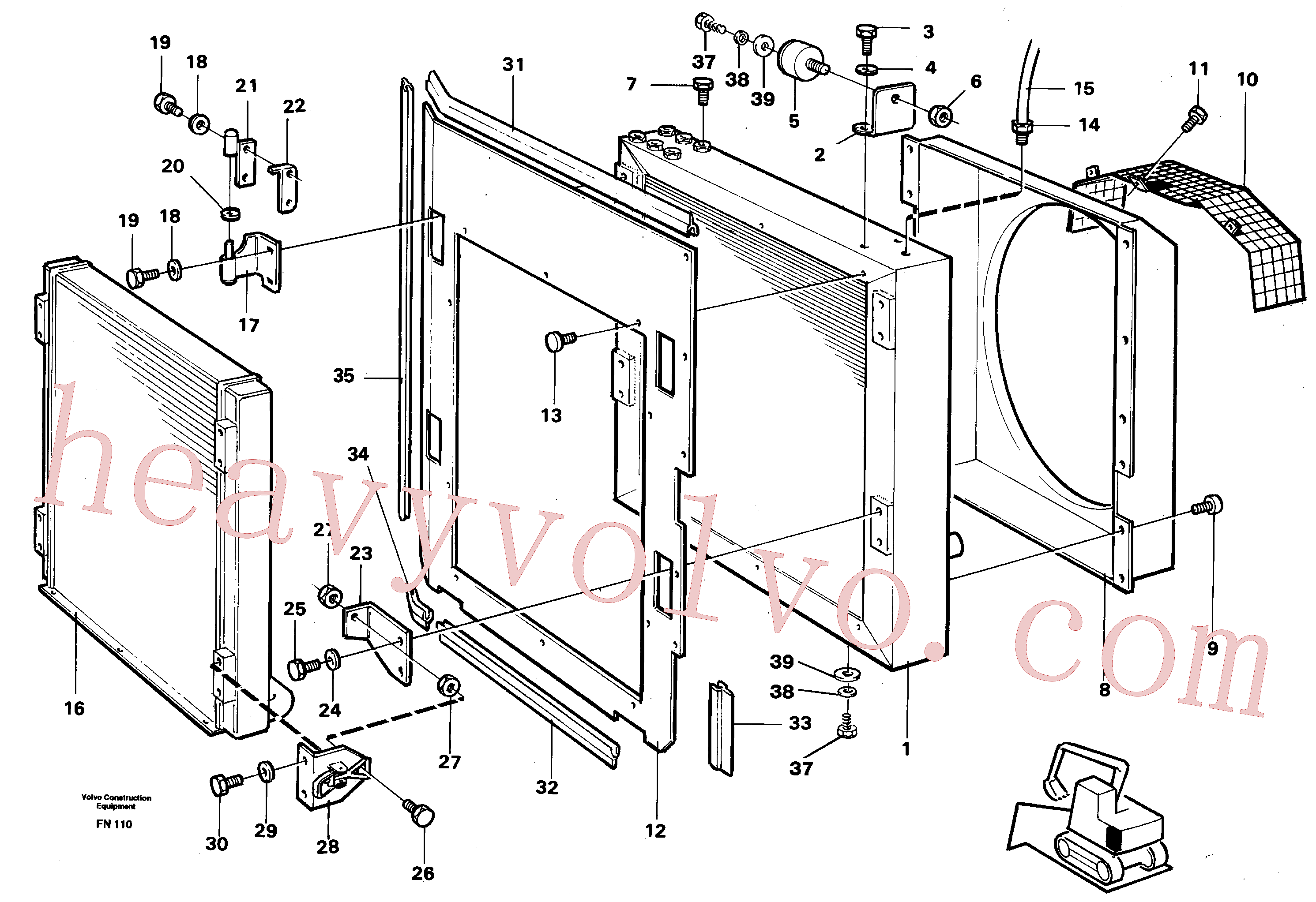 Volvo Assembly VOE14259135 Retainer for sale