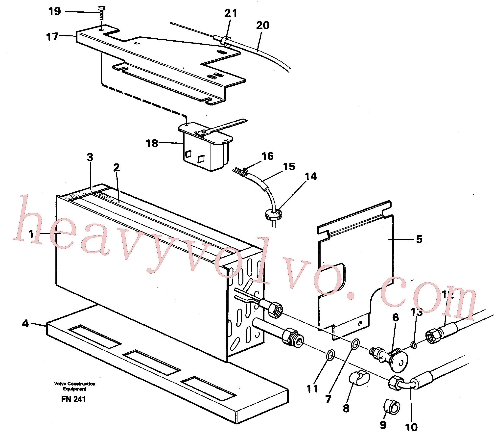 Wholesale VOE14213847 Evaporator for Volvo Excavator
