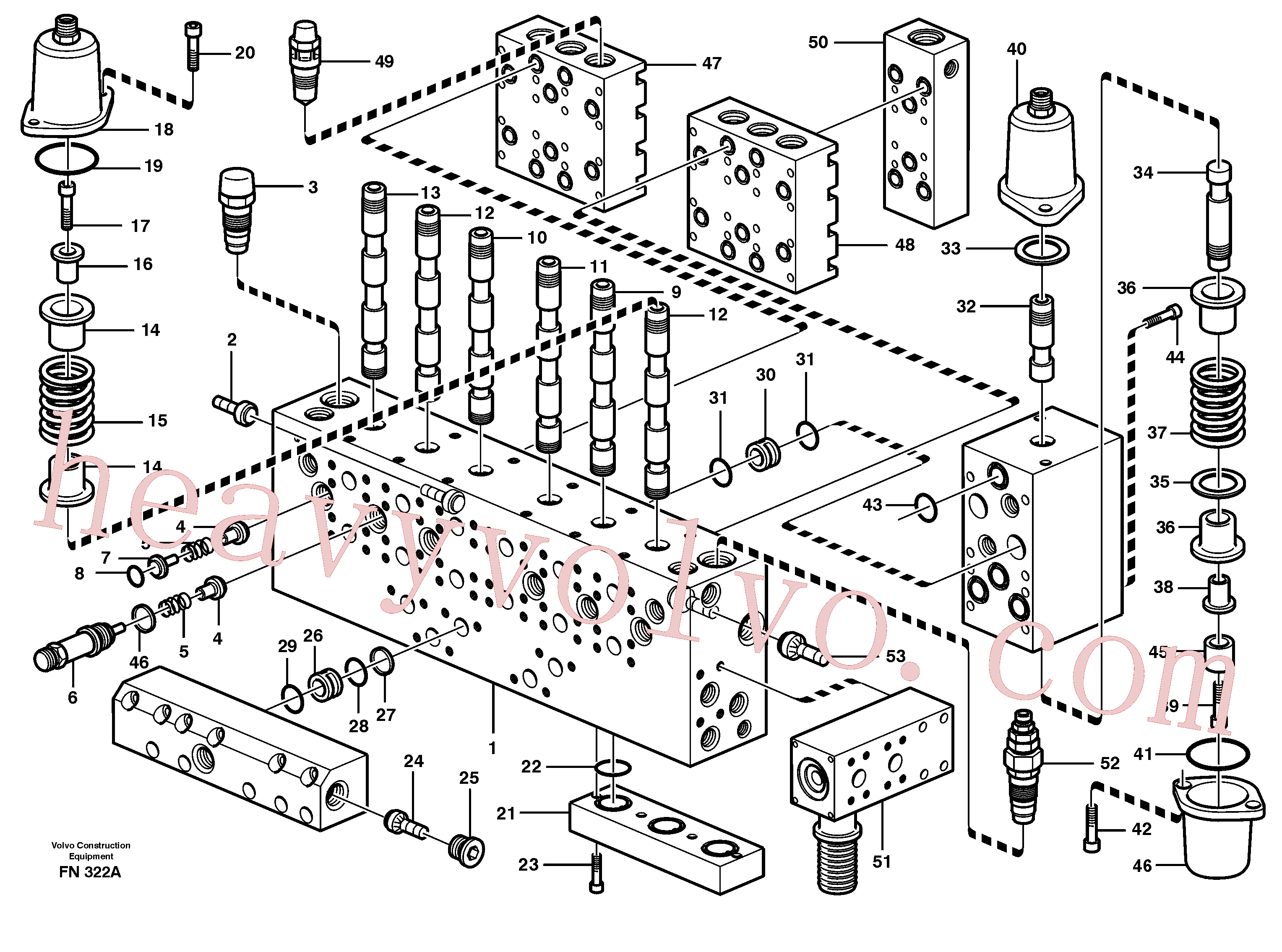 Volvo Assembly VOE981424 Snap ring for sale