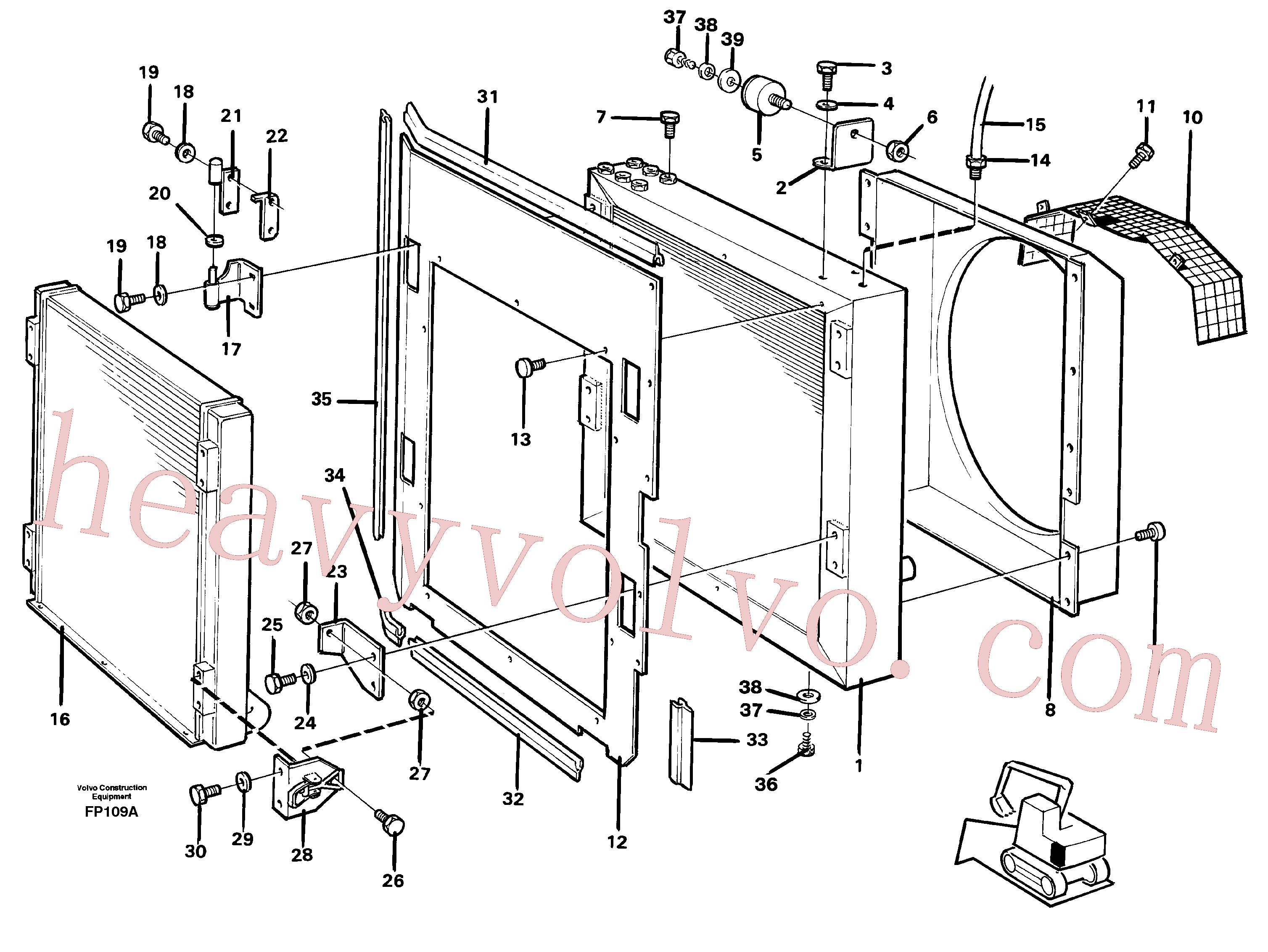 Volvo Assembly VOE14259135 Retainer for sale