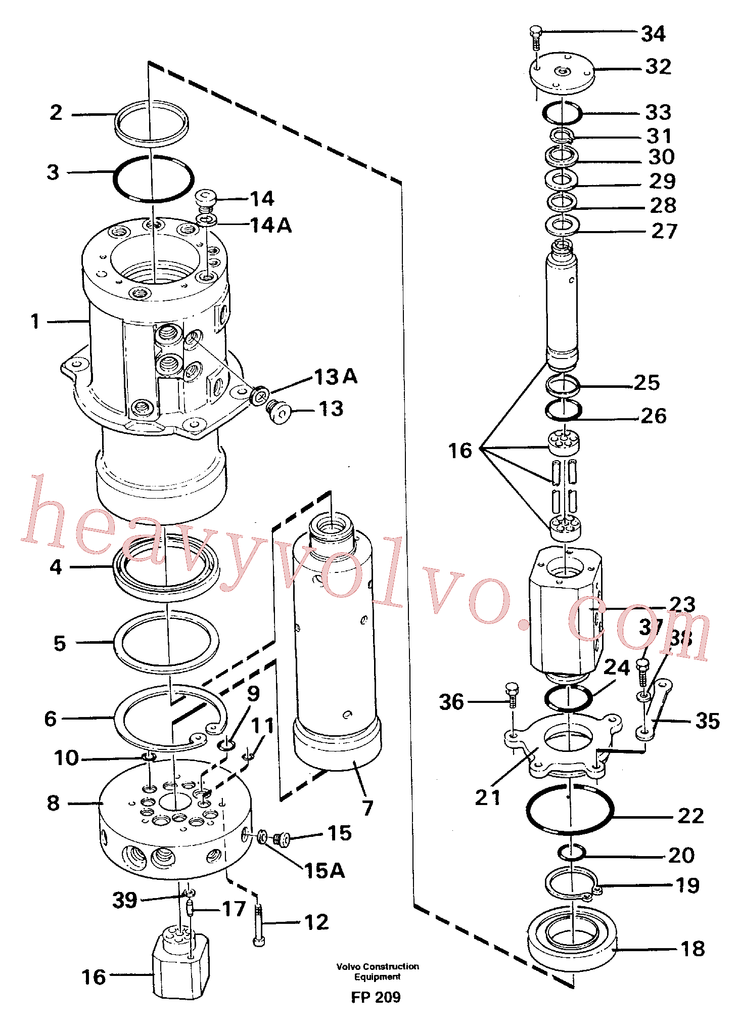 China Made VOE960162 O-ring parts for Volvo Excavator