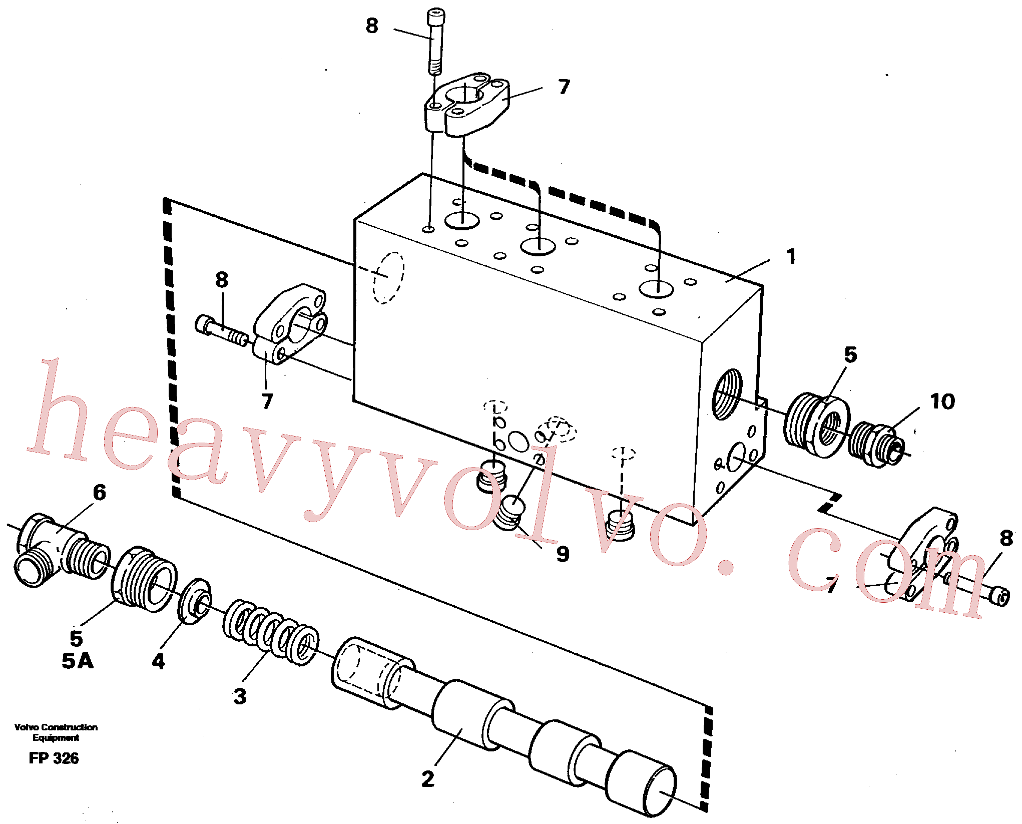 Wholesale VOE14014660 Fitting, Hex. socket screw, Tube Assembly for Volvo Excavator