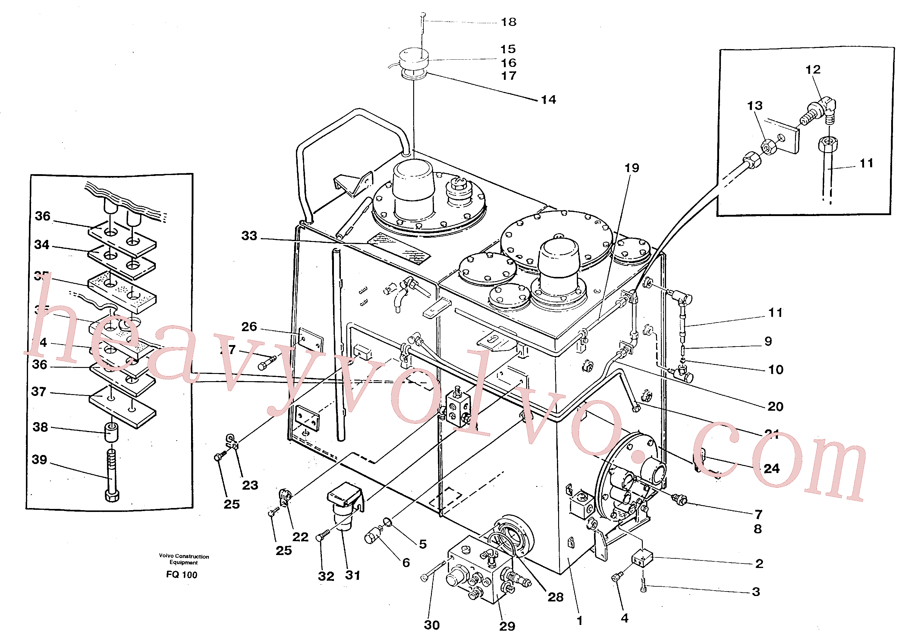 Volvo VOE14213998 Level sensor aftermarket part for sale