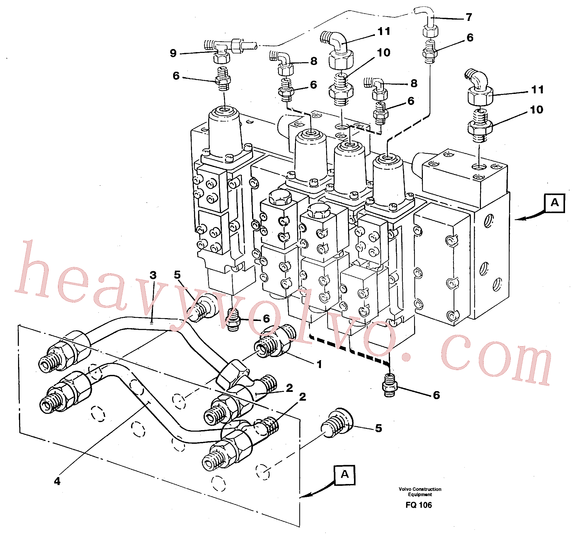 Volvo Assembly VOE14251059 Tube Assembly for sale