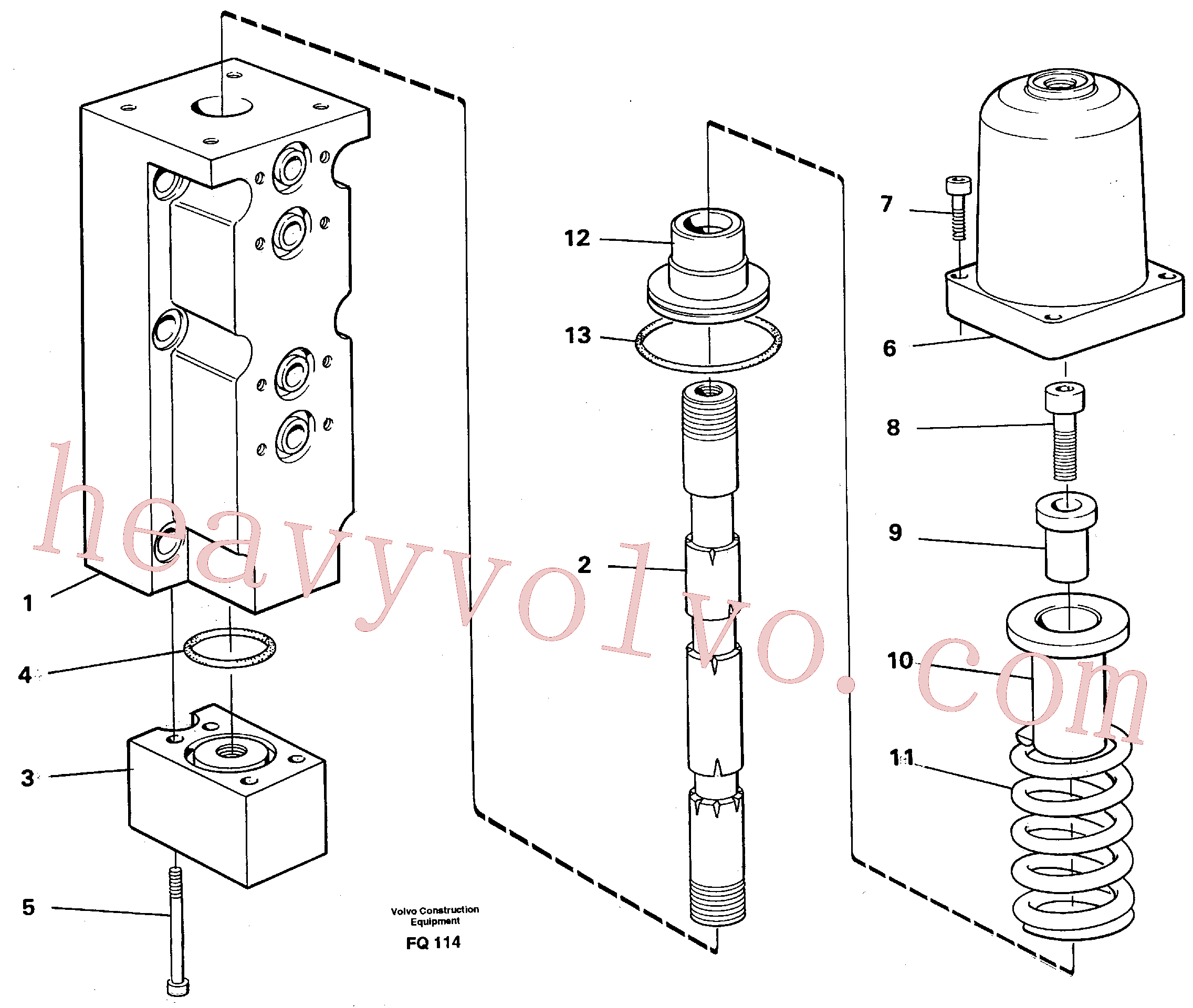 Volvo VOE14255976 Valve Slide aftermarket part for sale