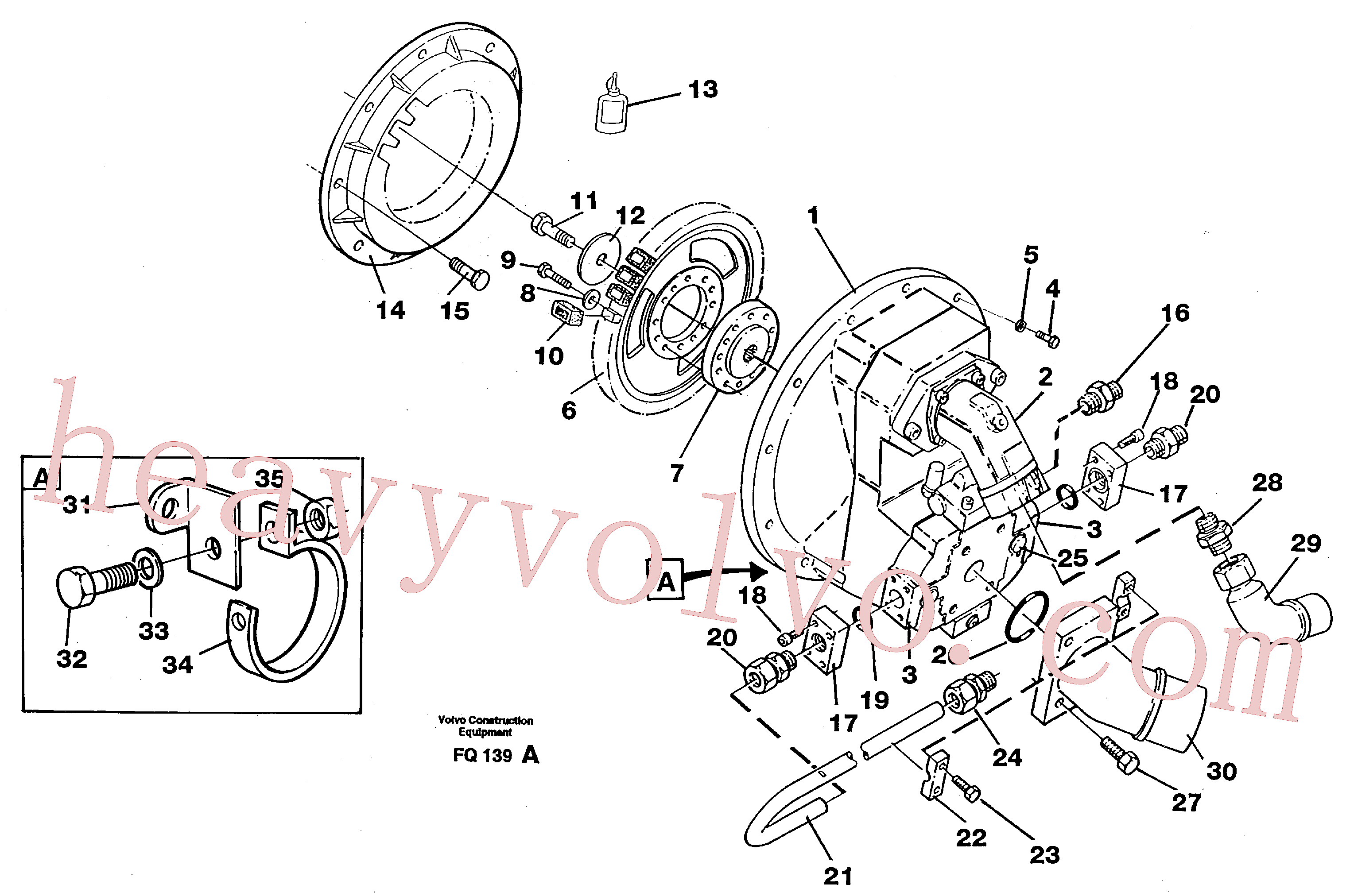 Volvo Assembly VOE14216033 Fitting for sale