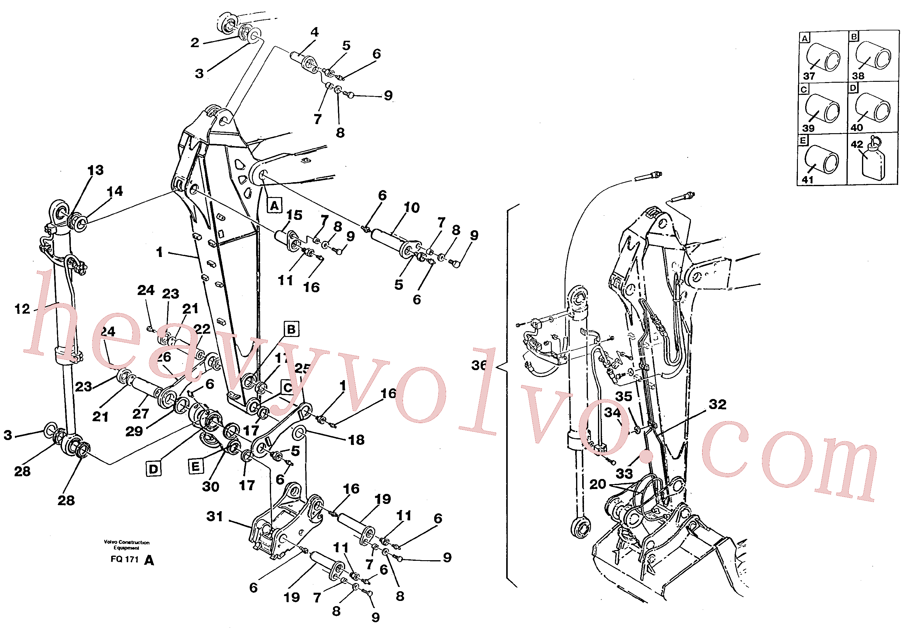 Volvo VOE14266252 Bushing aftermarket part for sale