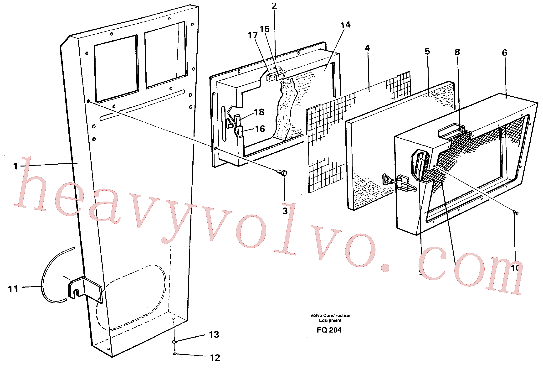 VOE14213944 Cell Rbr Mould for Volvo Excavator Parts