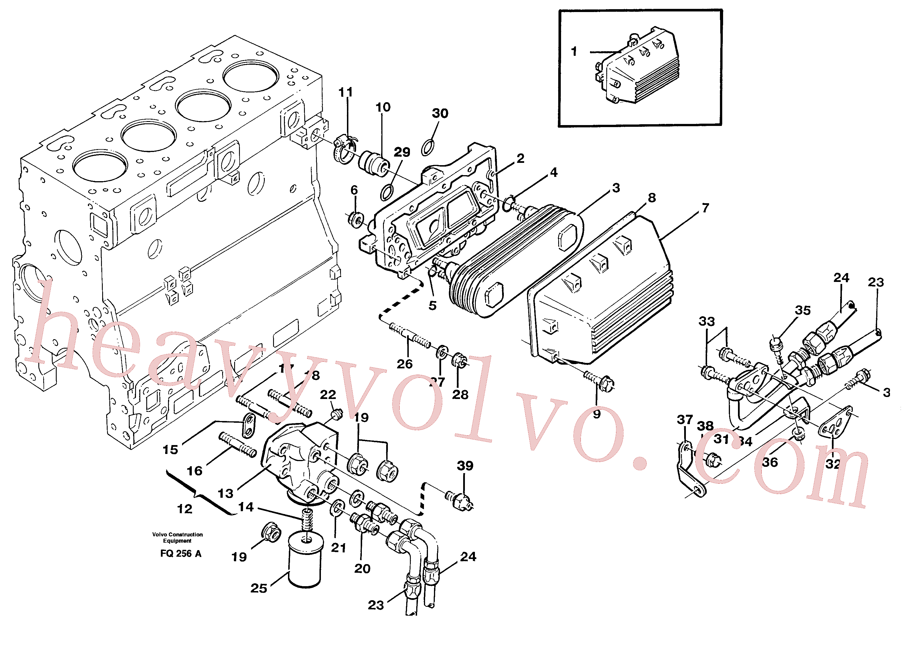 Volvo VOE11704796 Cover aftermarket part for sale