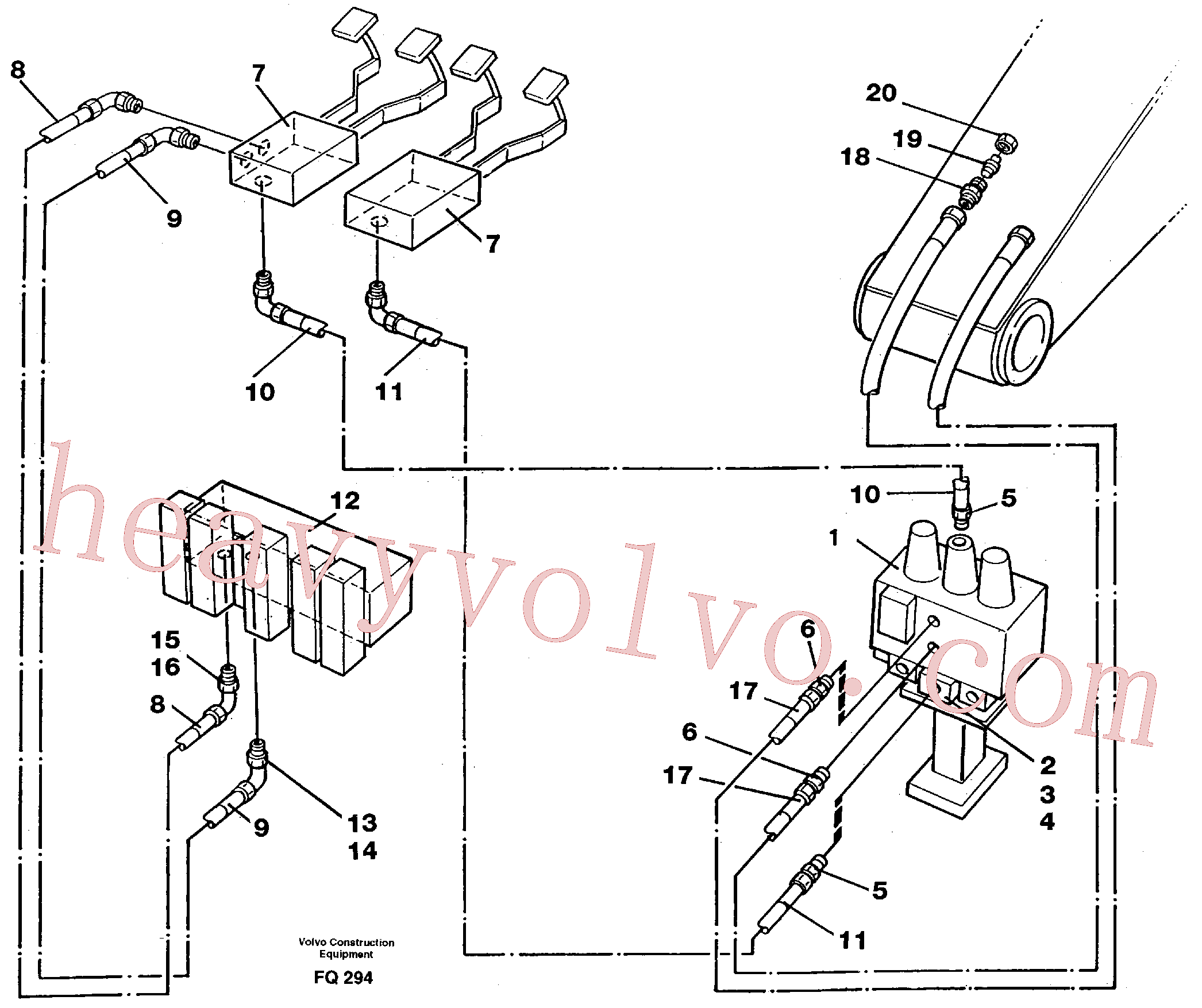 VOE14211899 O-ring for Volvo Excavator Parts