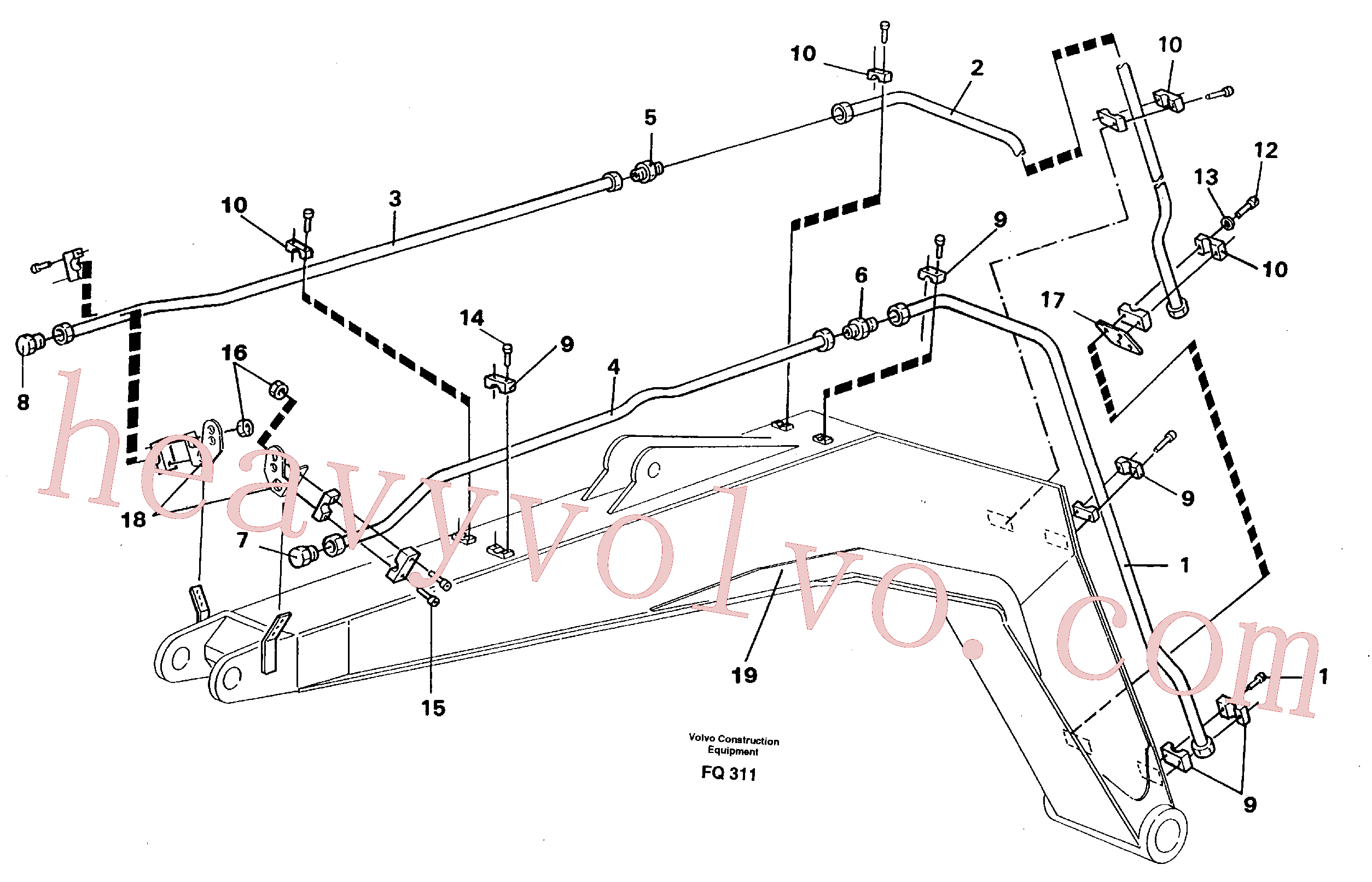 Volvo VOE14253360 Hammer hydraulics aftermarket part for sale