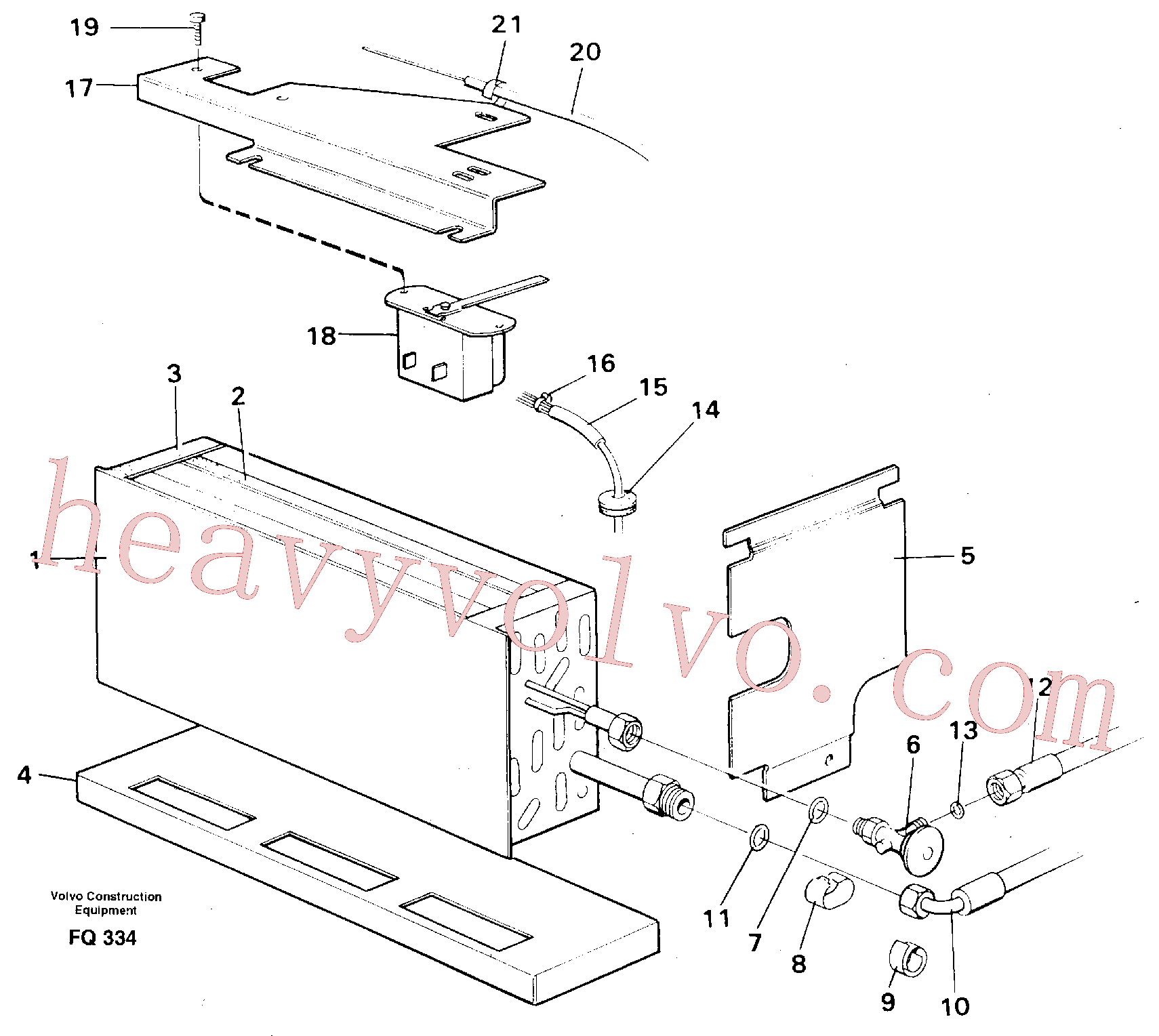 Wholesale VOE14213847 Evaporator for Volvo Excavator