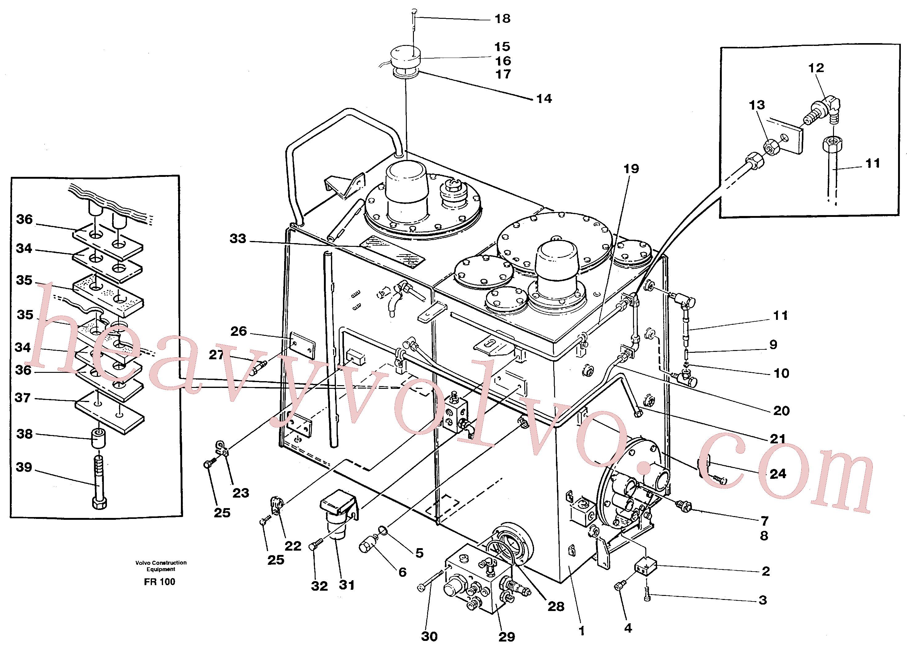 Volvo VOE14213998 Level sensor aftermarket part for sale
