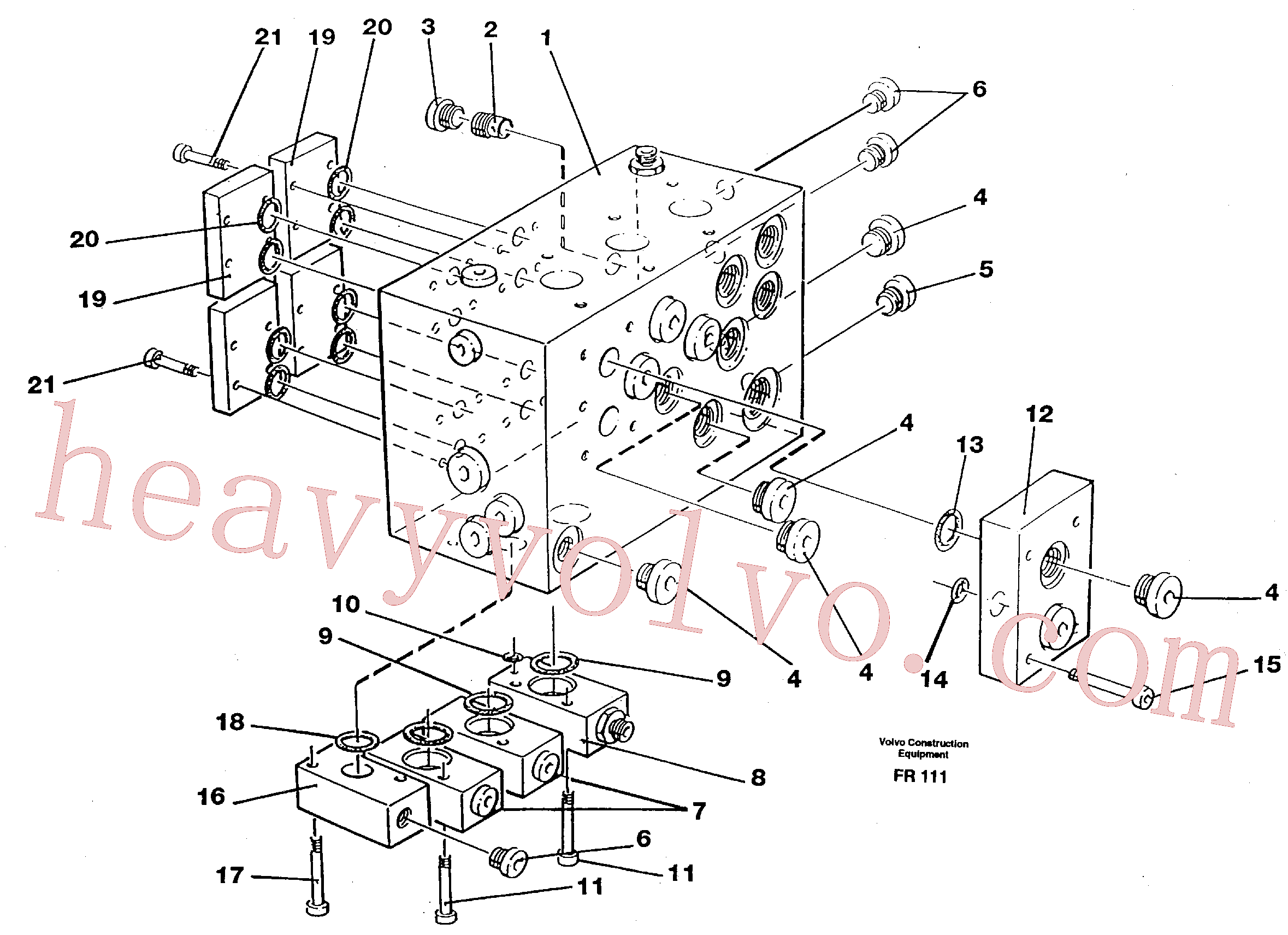 Wholesale VOE14023408 Plug for Volvo Excavator