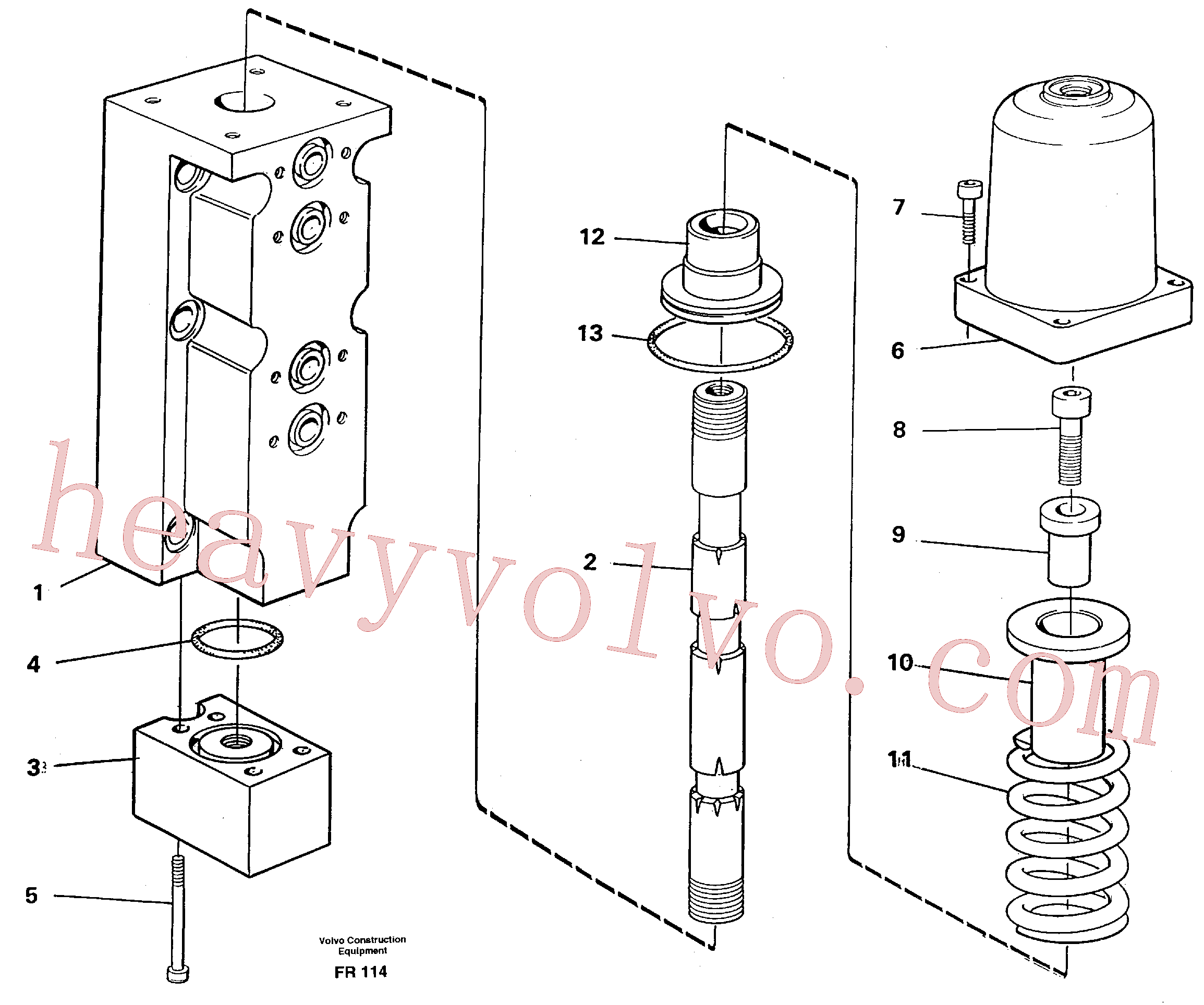 Volvo VOE14255976 Valve Slide aftermarket part for sale