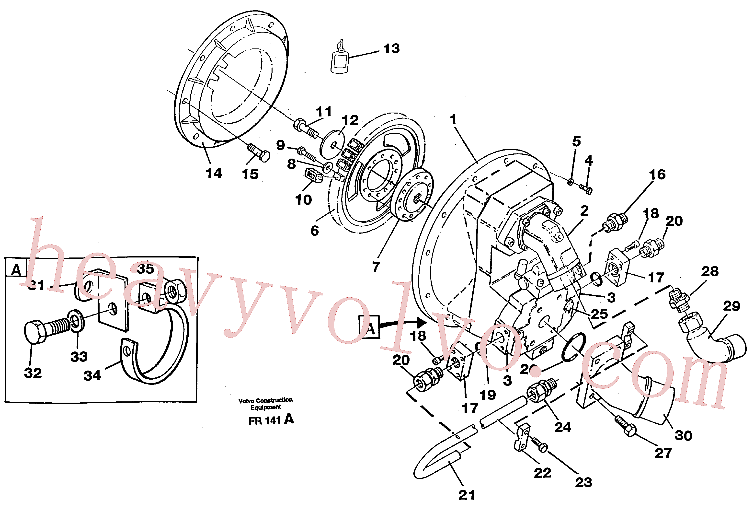 Volvo Assembly VOE14216033 Fitting for sale