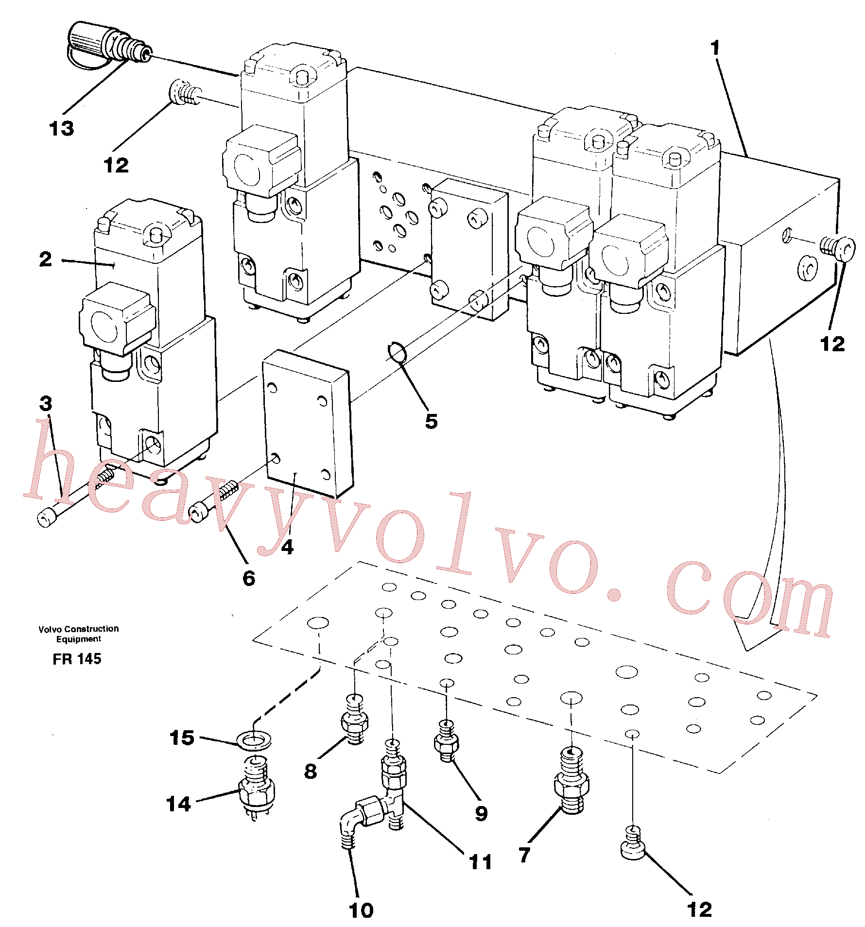VOE14211899 O-ring for Volvo Excavator Parts