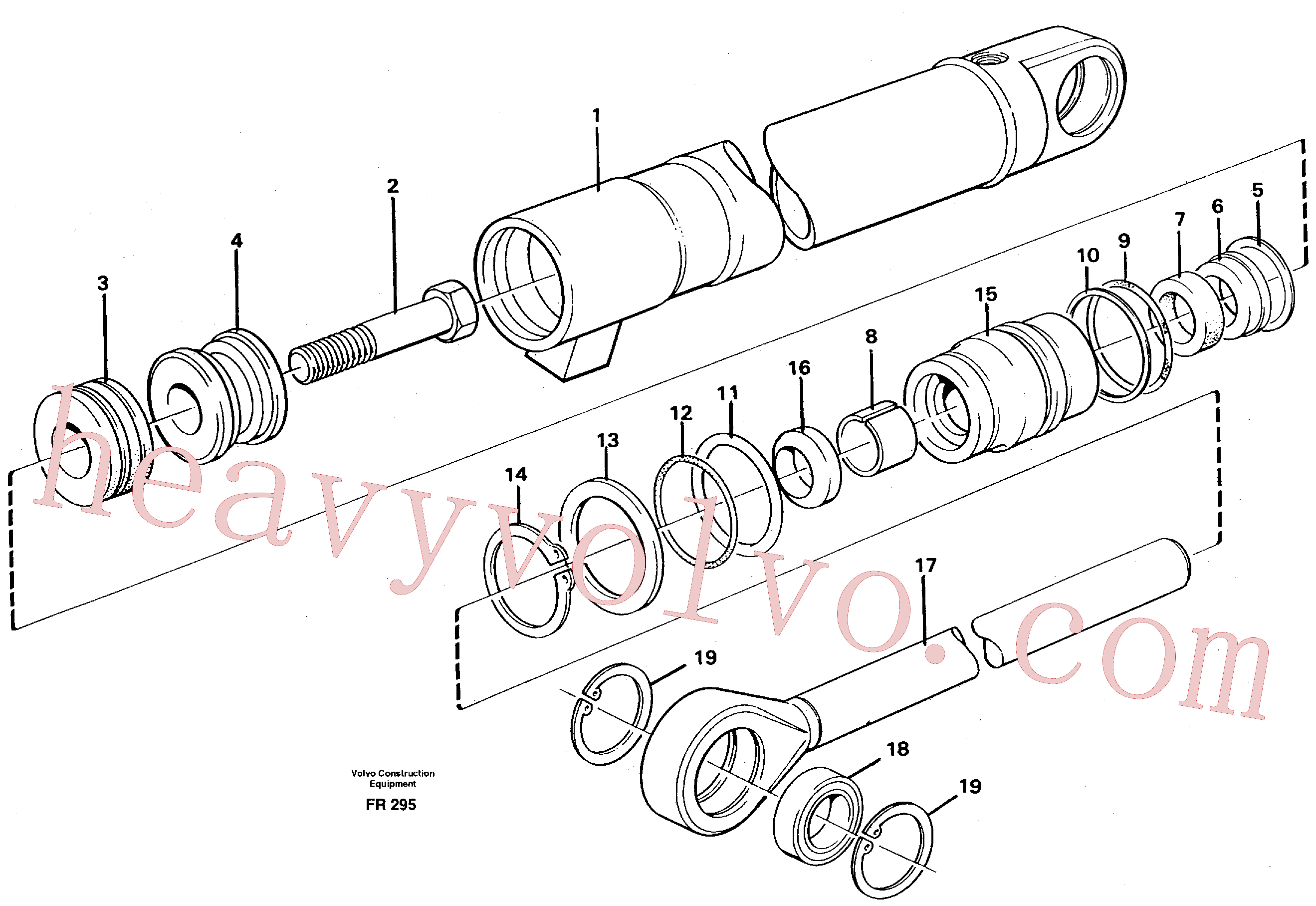 Volvo Assembly VOE14251914 Piston rod for sale