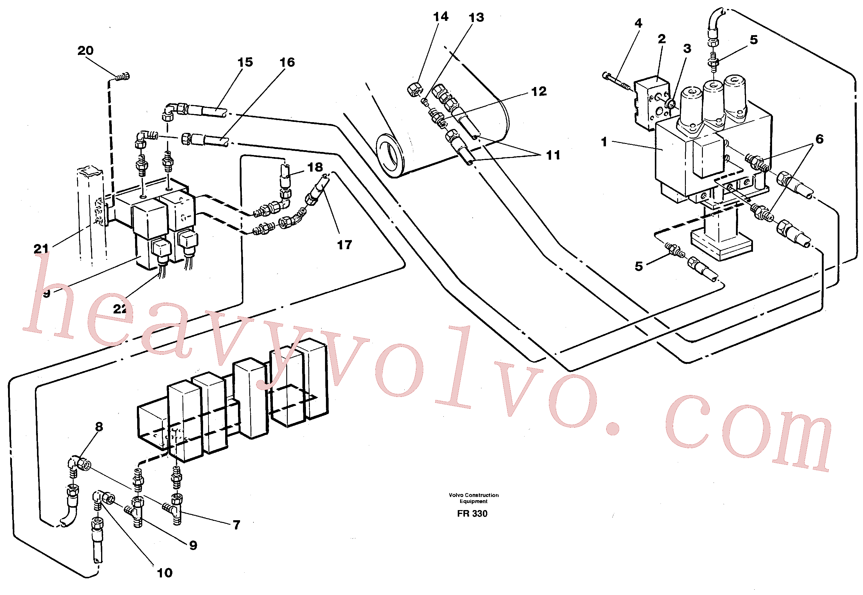 China Made VOE14213153 Marking strip parts for Volvo Excavator