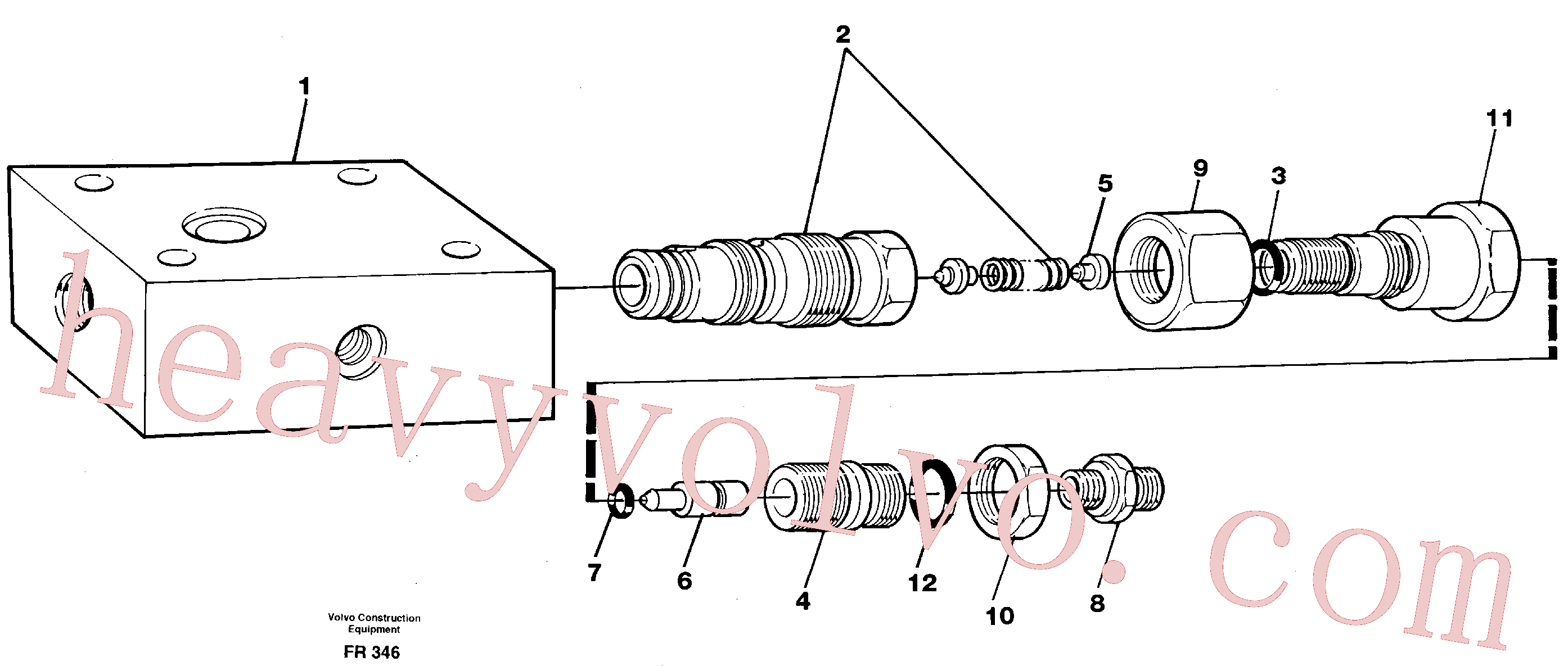 VOE14211968 O-ring for Volvo Excavator spare