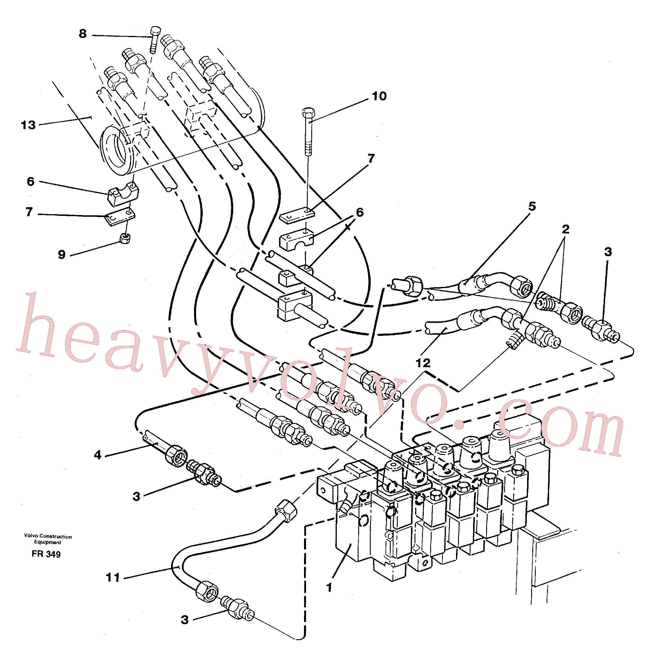 Volvo Assembly VOE14251059 Tube Assembly for sale