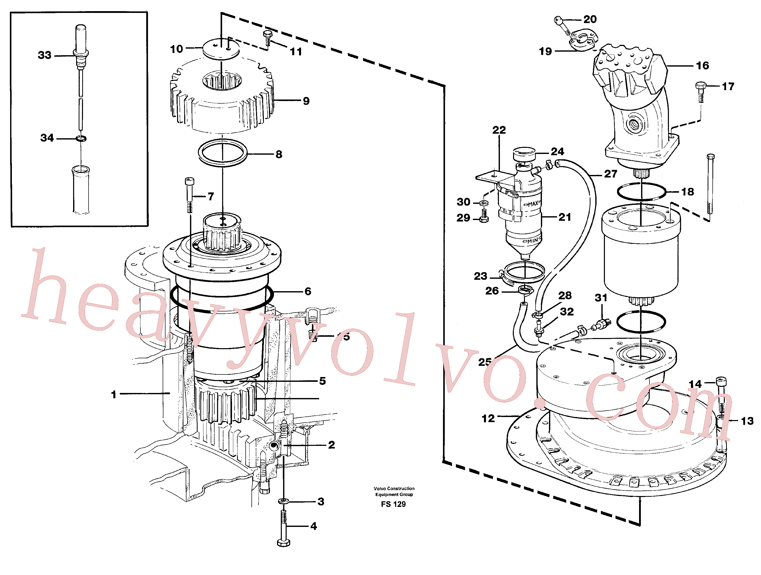 Volvo Assembly VOE14236024 Spacer for sale