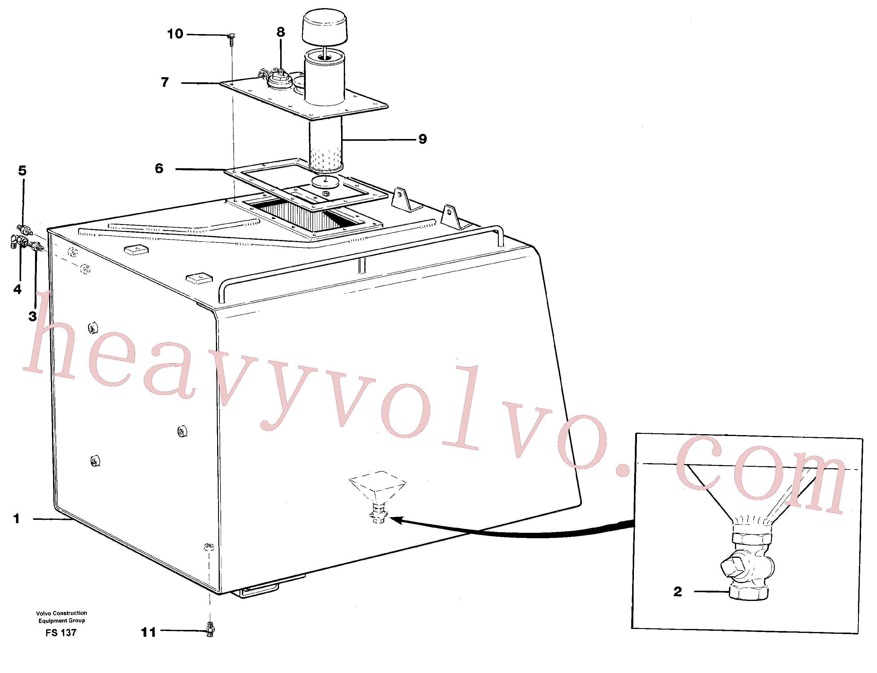 Volvo Assembly VOE14012832 Tap for sale