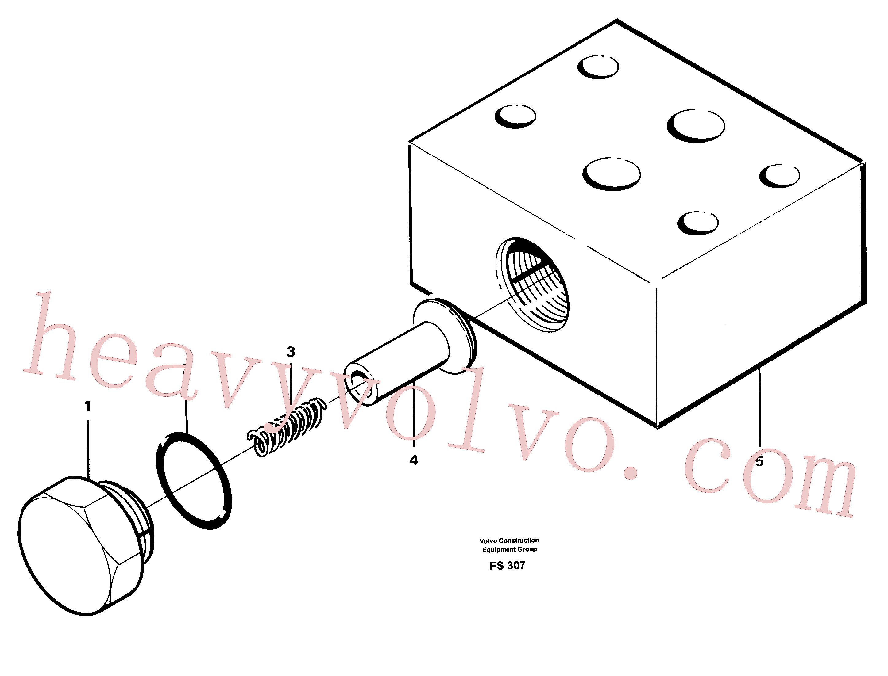 VOE14233688 Housing for Volvo Excavator Parts