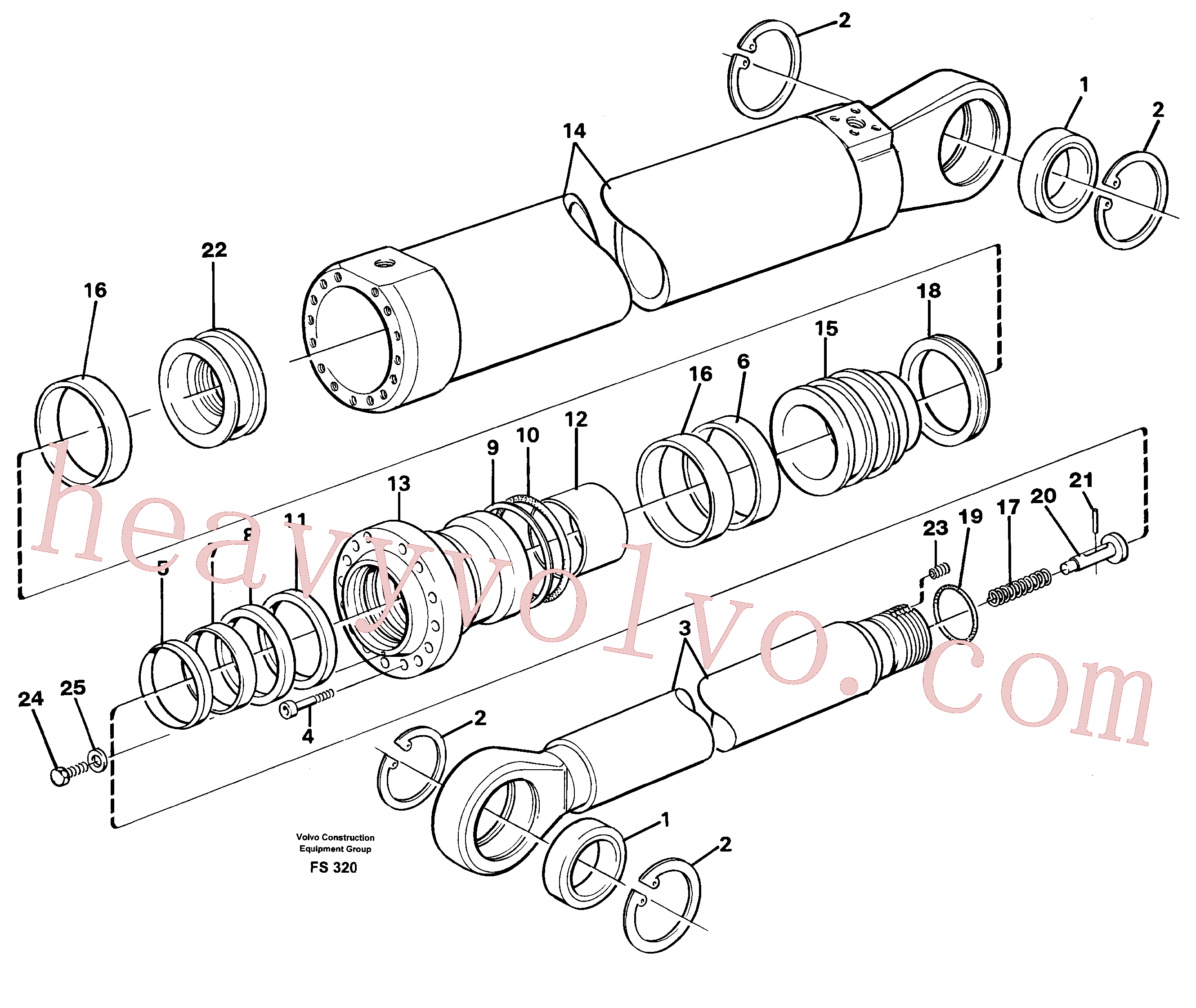 Volvo VOE14346168 Piston aftermarket part for sale
