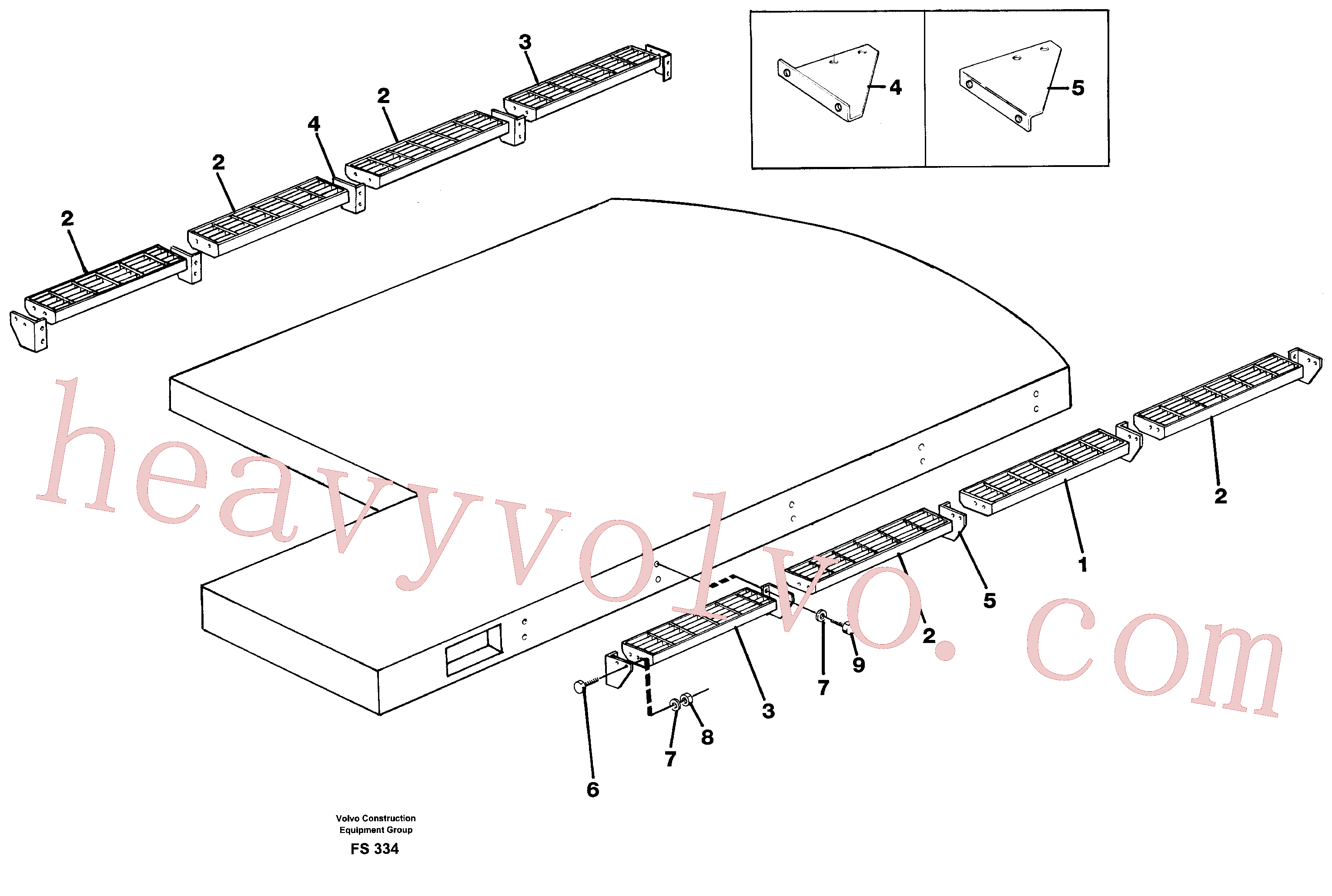 Volvo VOE14024218 Duckboard aftermarket part for sale