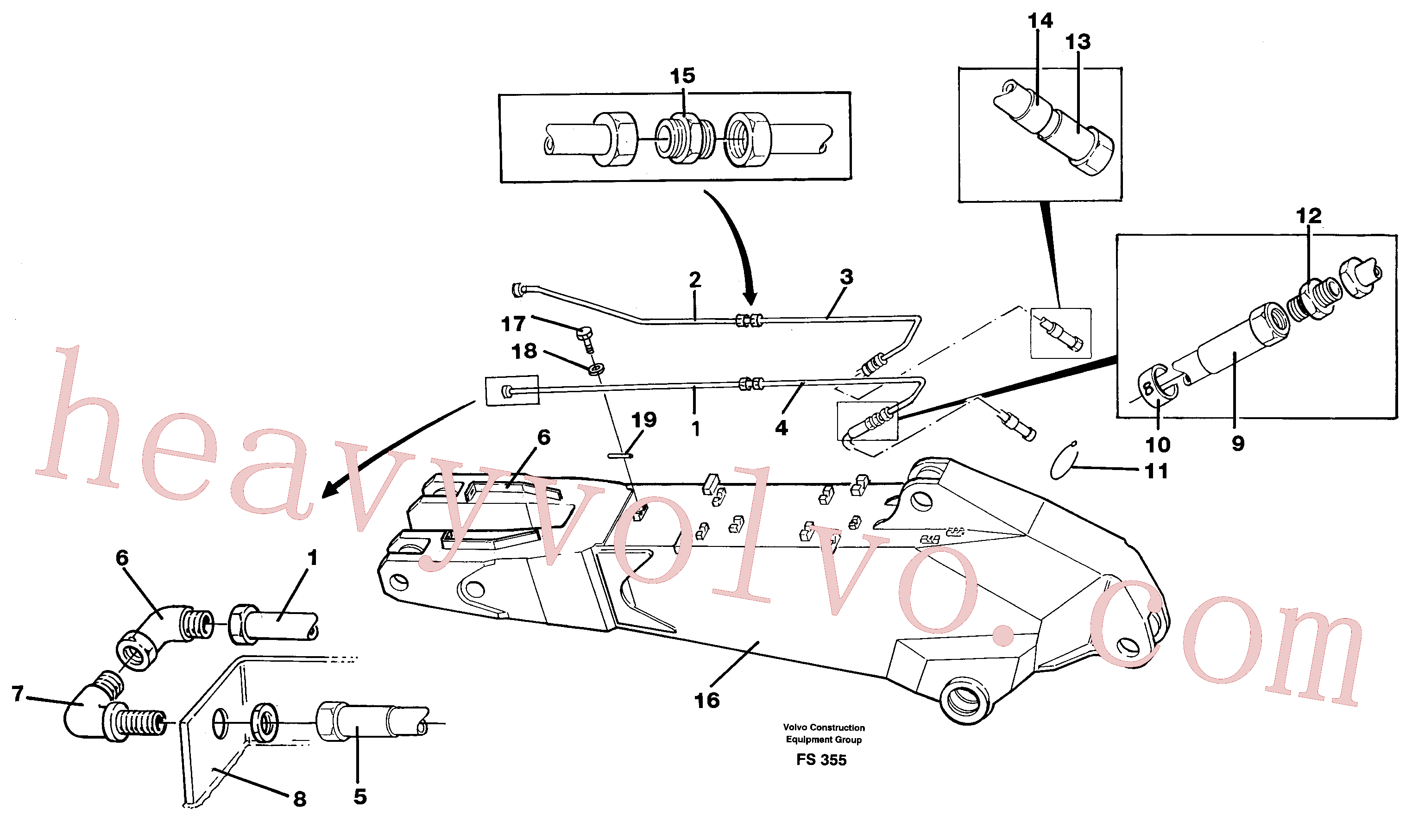Volvo Assembly VOE14256616 Eqpt Hydraulics for sale