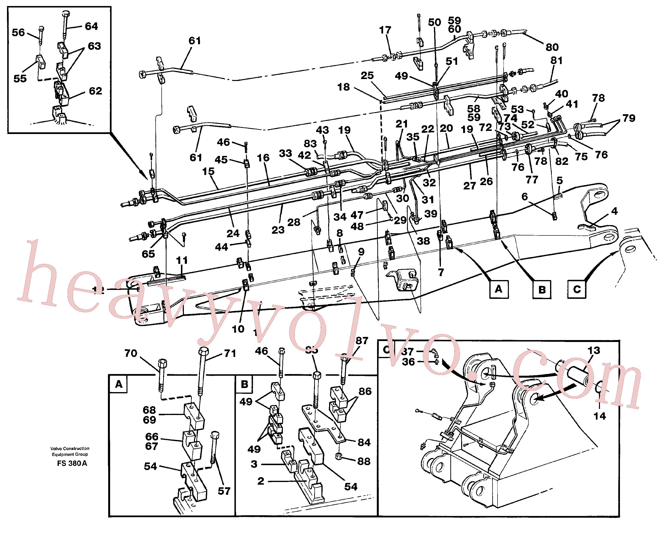 Volvo Assembly VOE14246910 Tube Assembly for sale