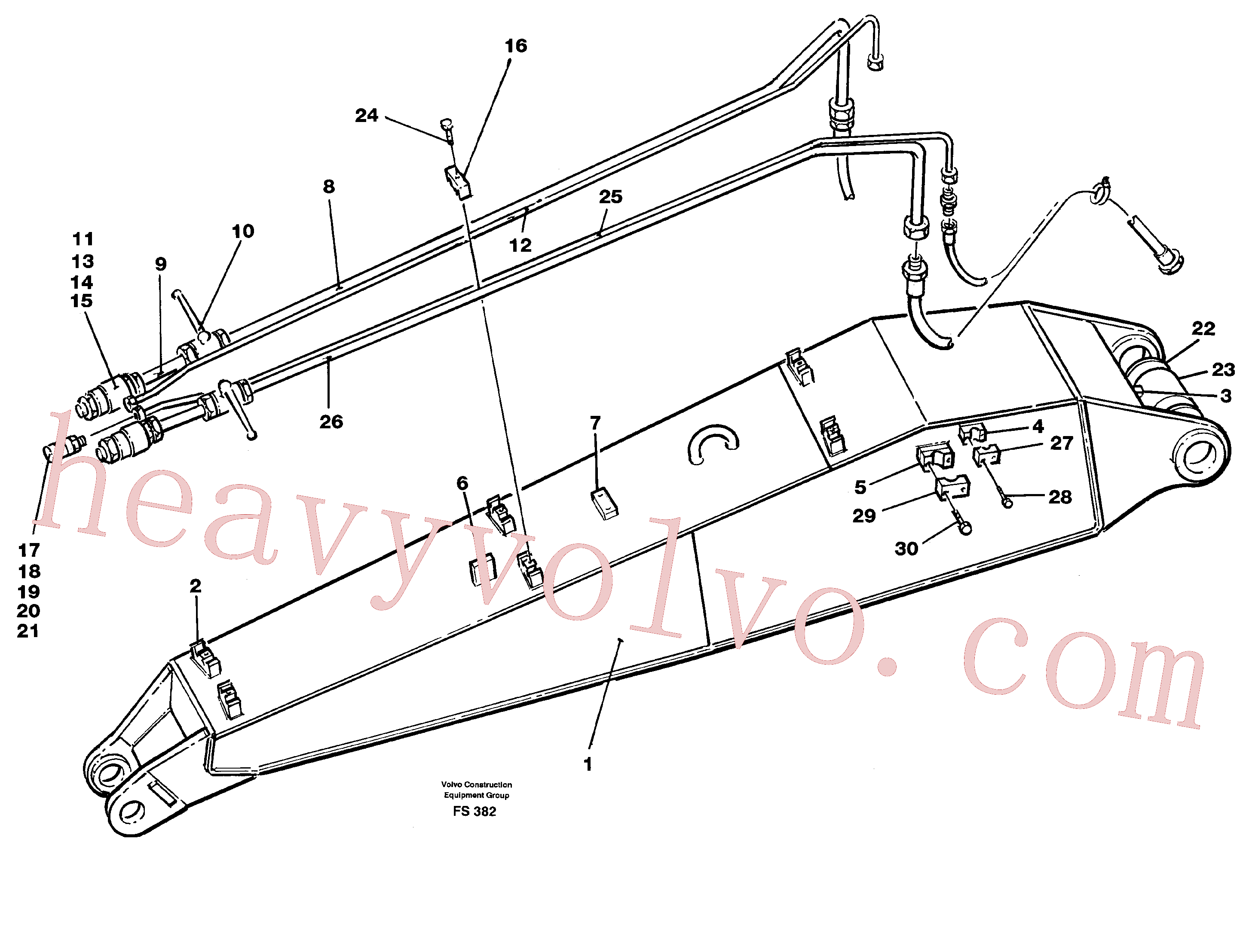Volvo VOE14246908 Tube Assembly aftermarket part for sale
