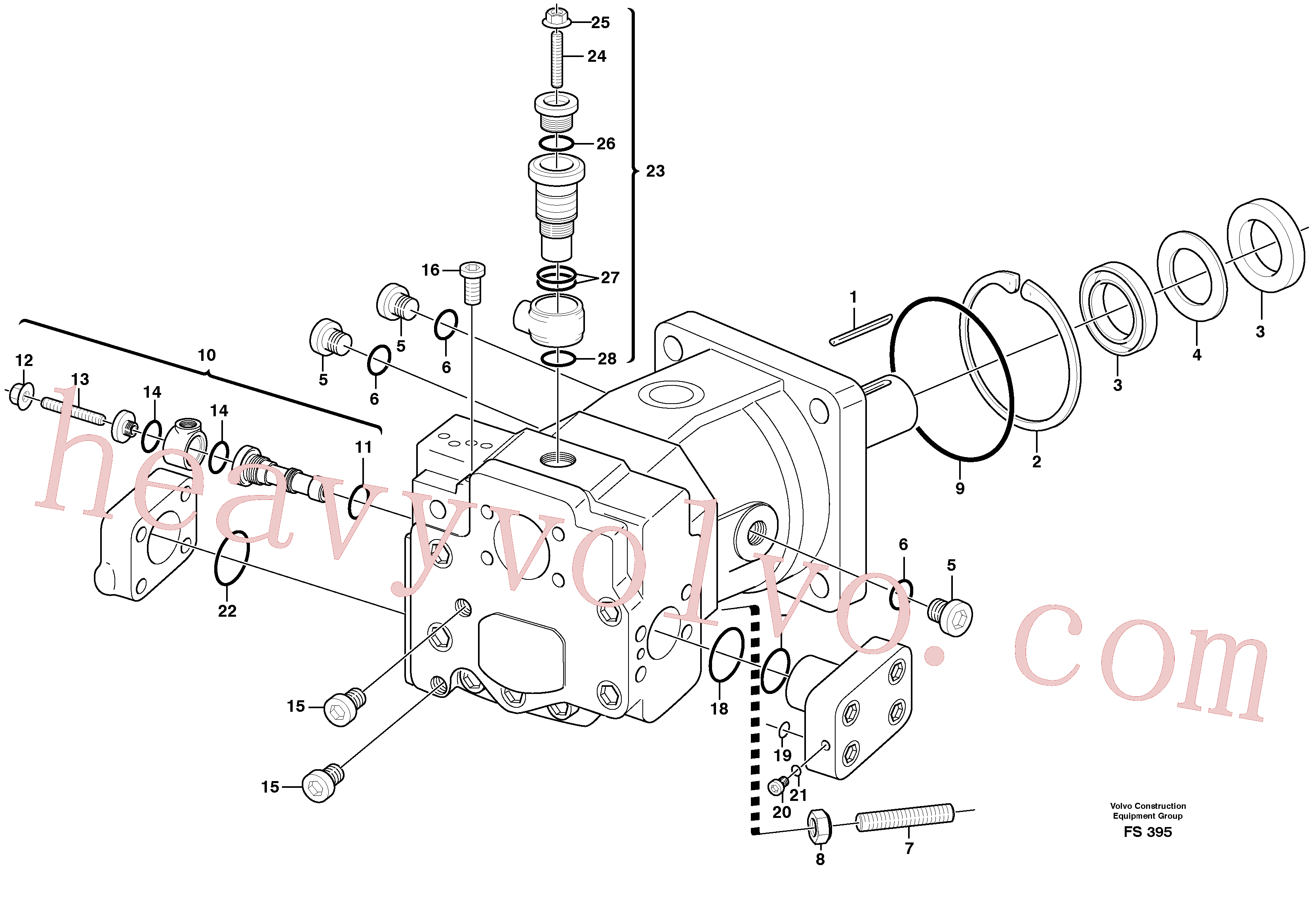 Wholesale VOE11702164 Control valve for Volvo Excavator