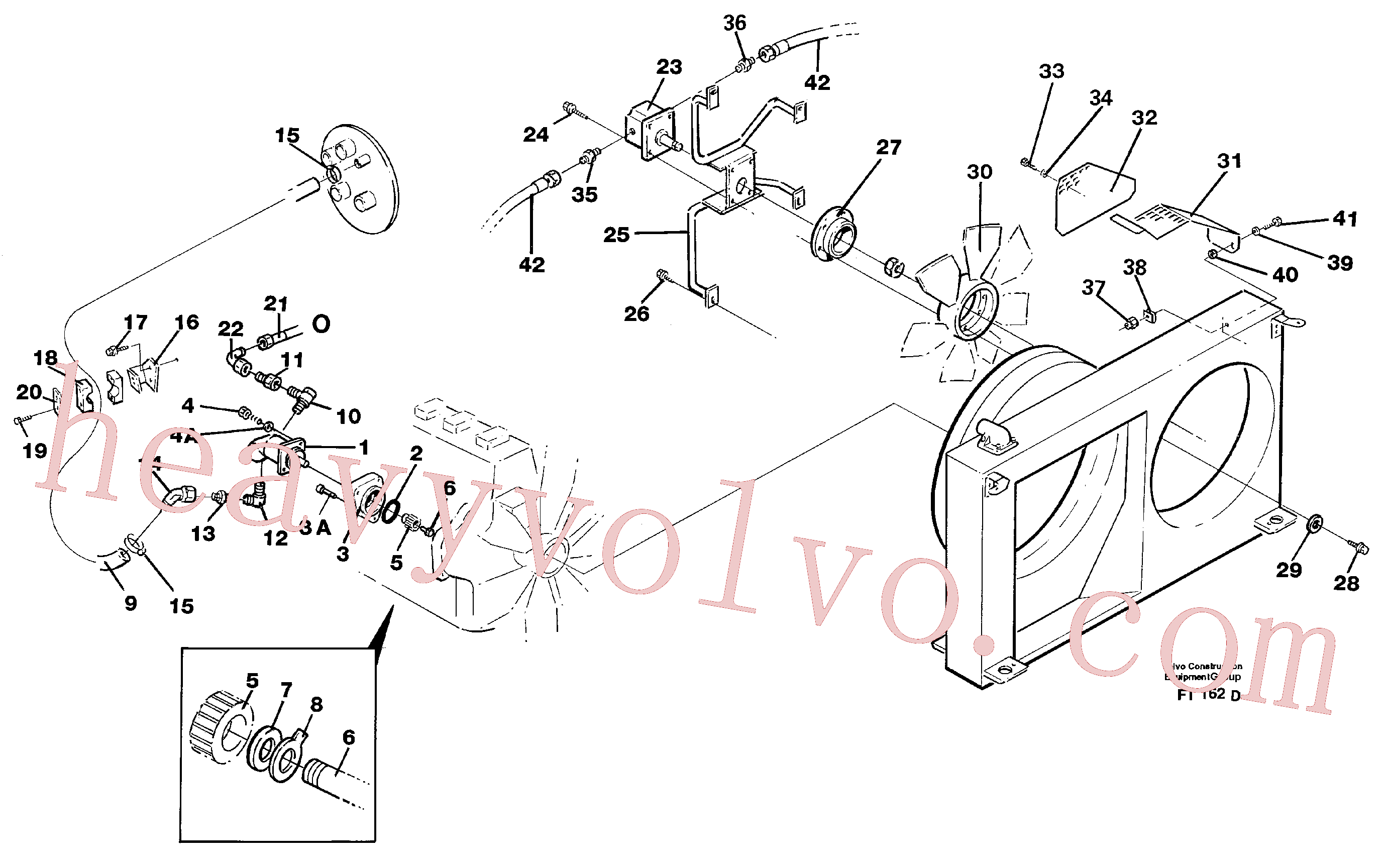 Volvo Assembly VOE11147222 Hydraulic pump for sale