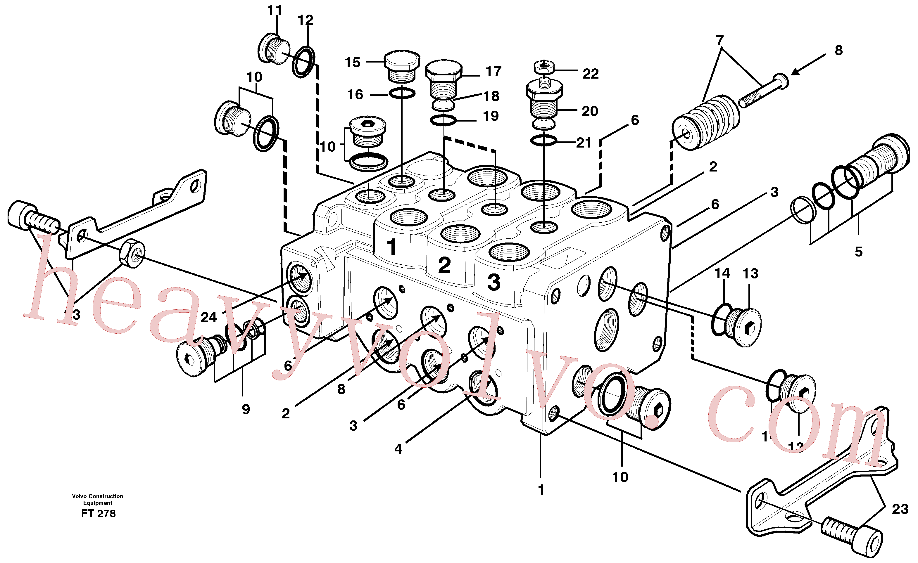 Volvo Assembly VOE6213009 Spring for sale