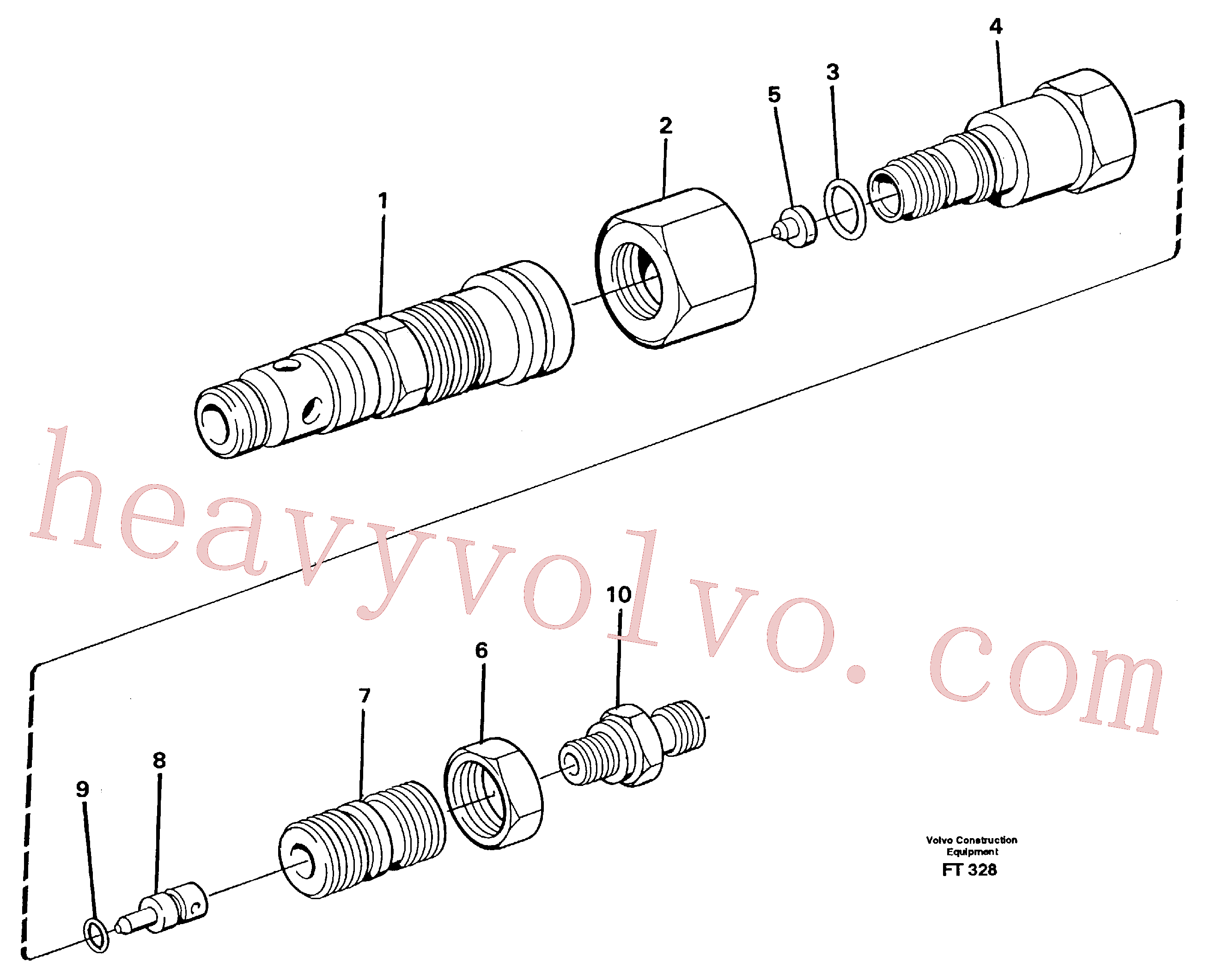 VOE14211968 O-ring for Volvo Excavator spare