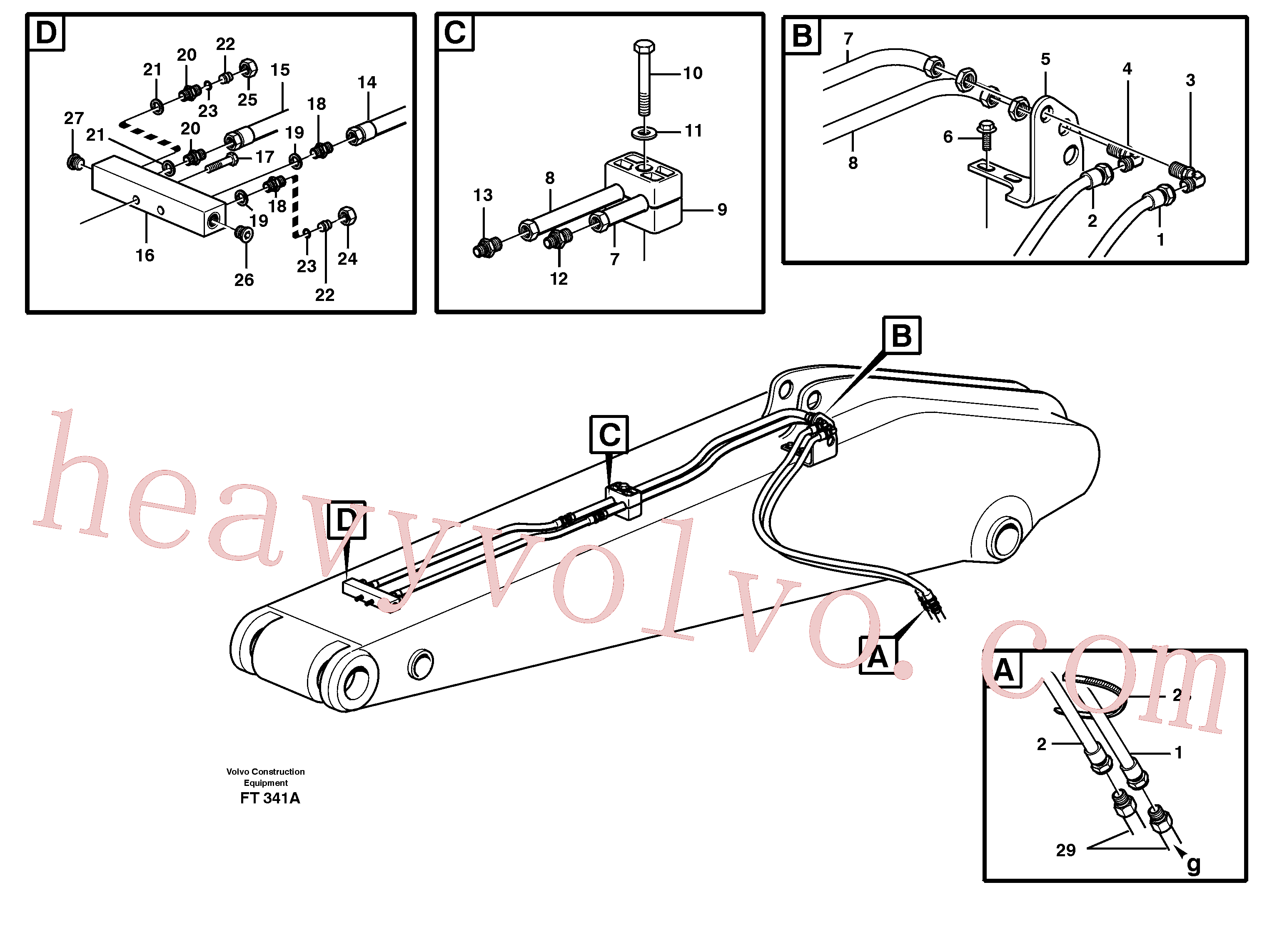 Volvo Assembly VOE14341396 Sealing ring for sale