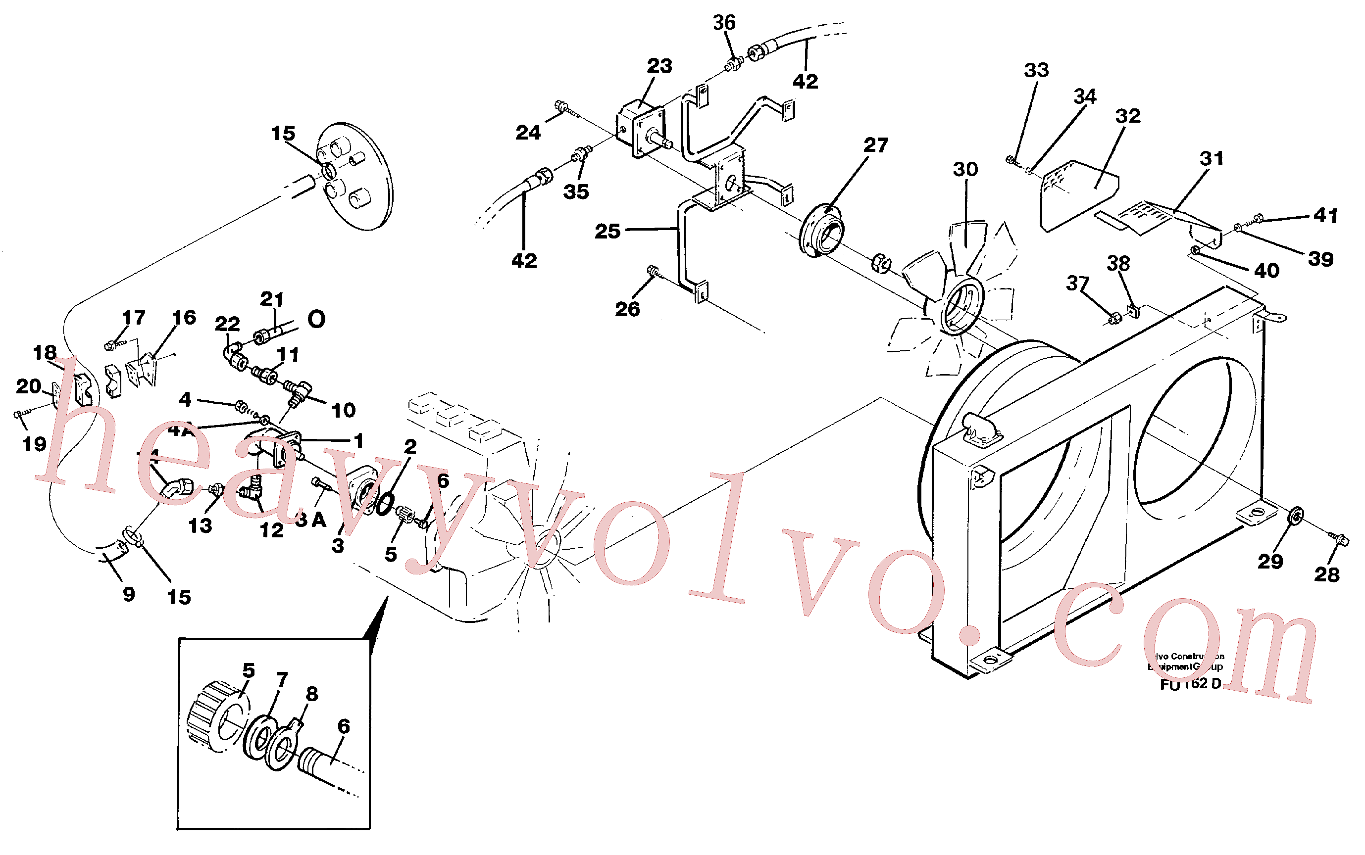Volvo Assembly VOE11147222 Hydraulic pump for sale