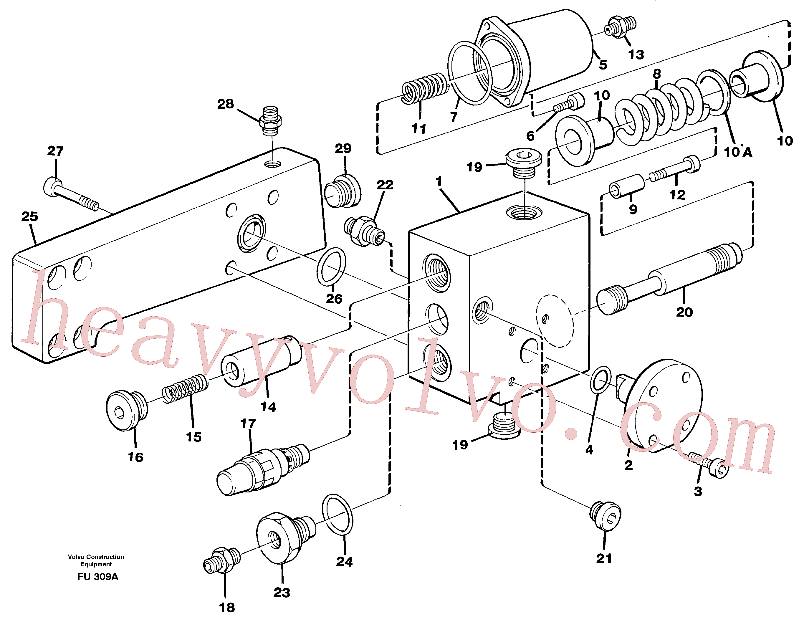 VOE11702873 Sealing kit for Volvo Excavator spare