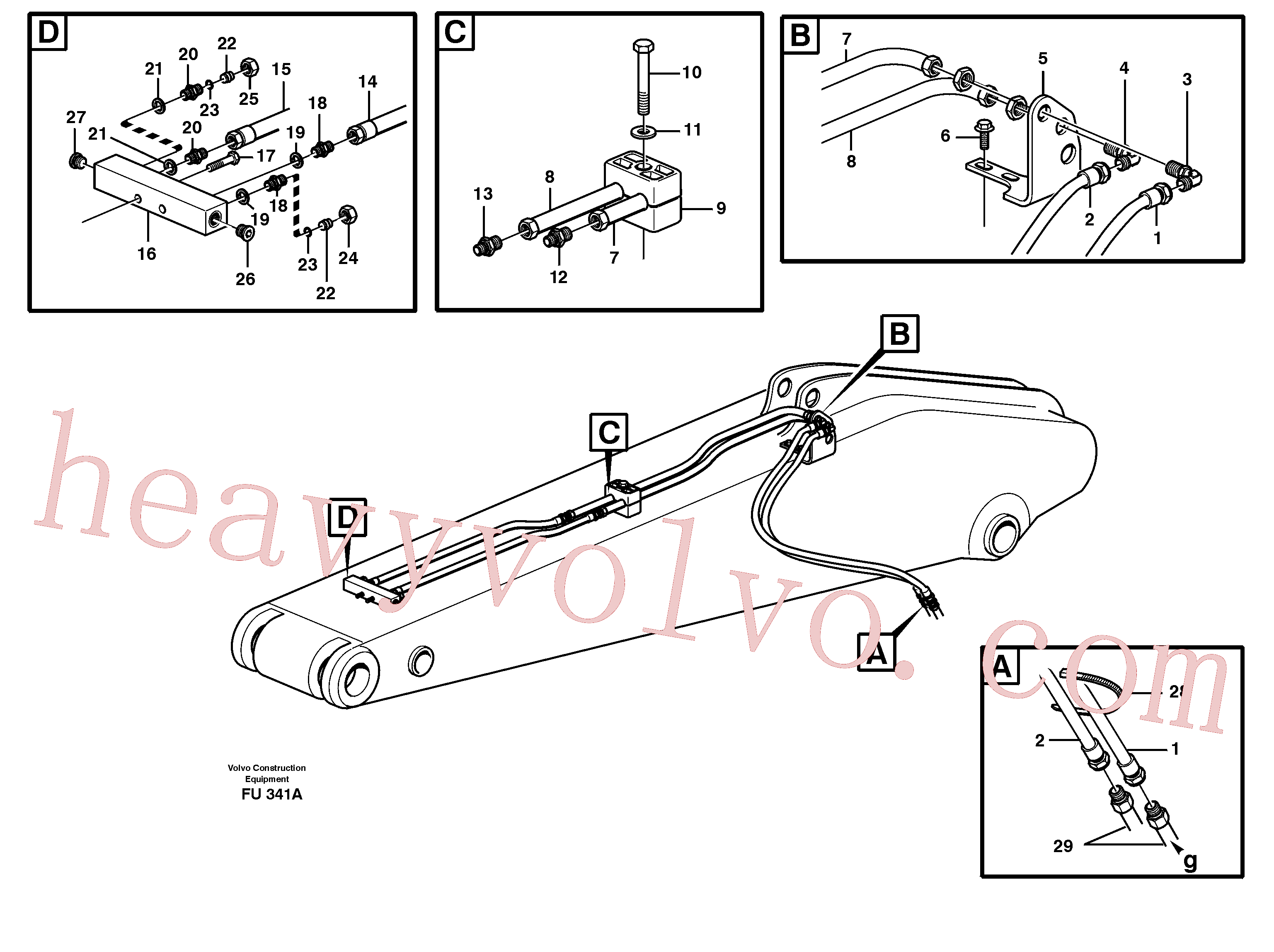 Volvo Assembly VOE14341396 Sealing ring for sale