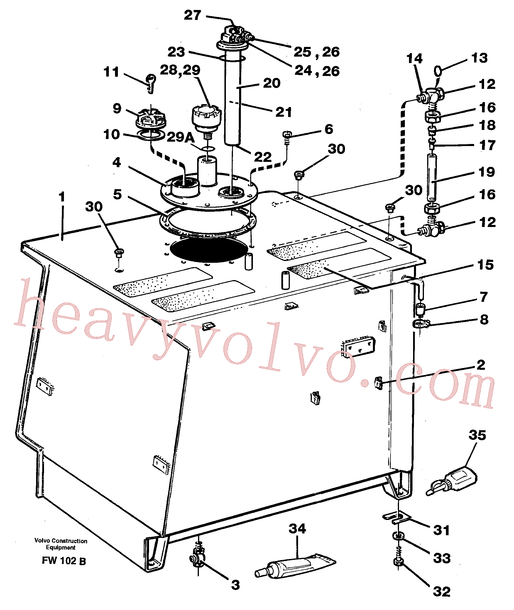 VOE14213332 Sealing ring for Volvo Excavator spare