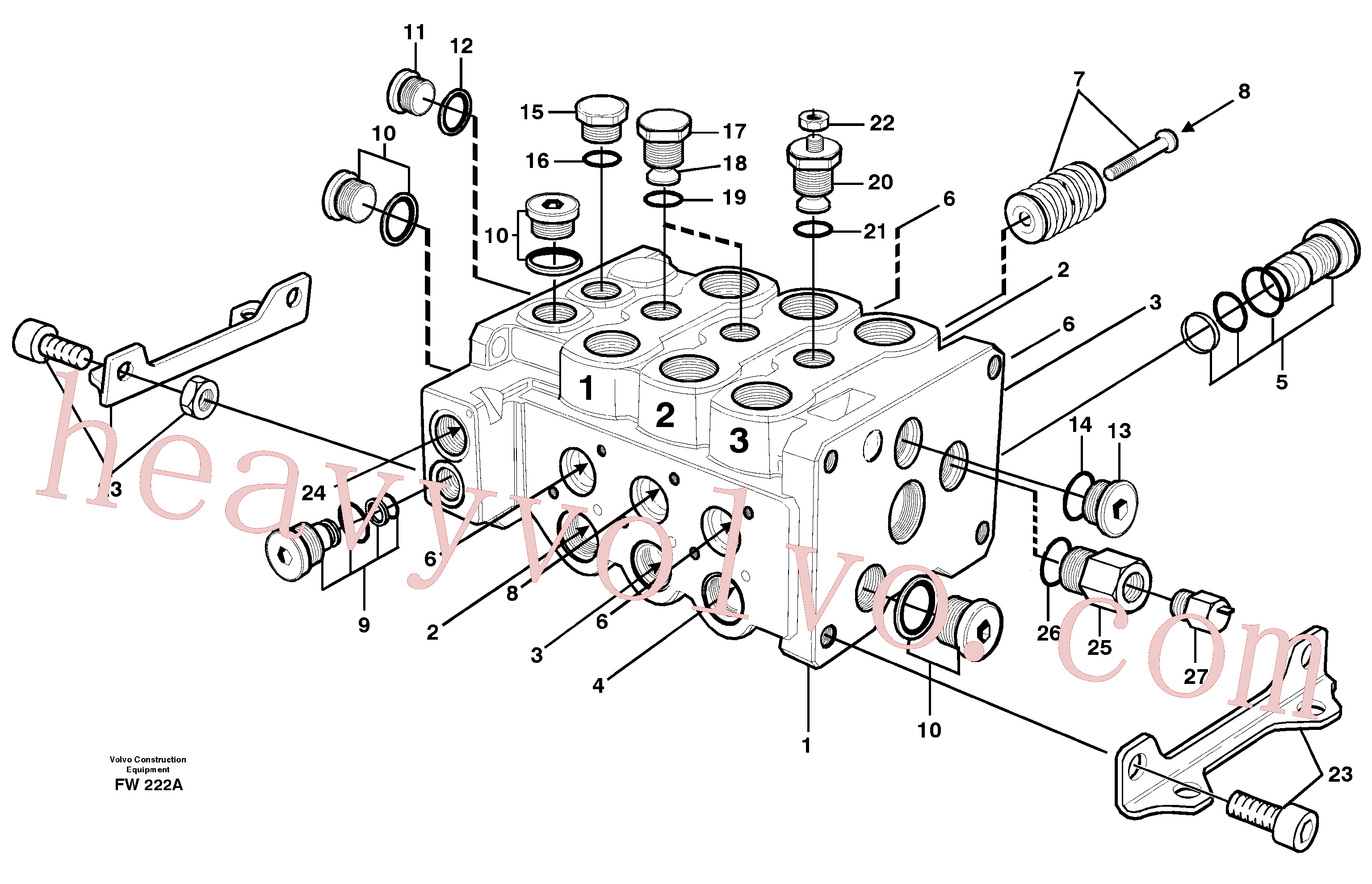 Volvo Assembly VOE6213009 Spring for sale