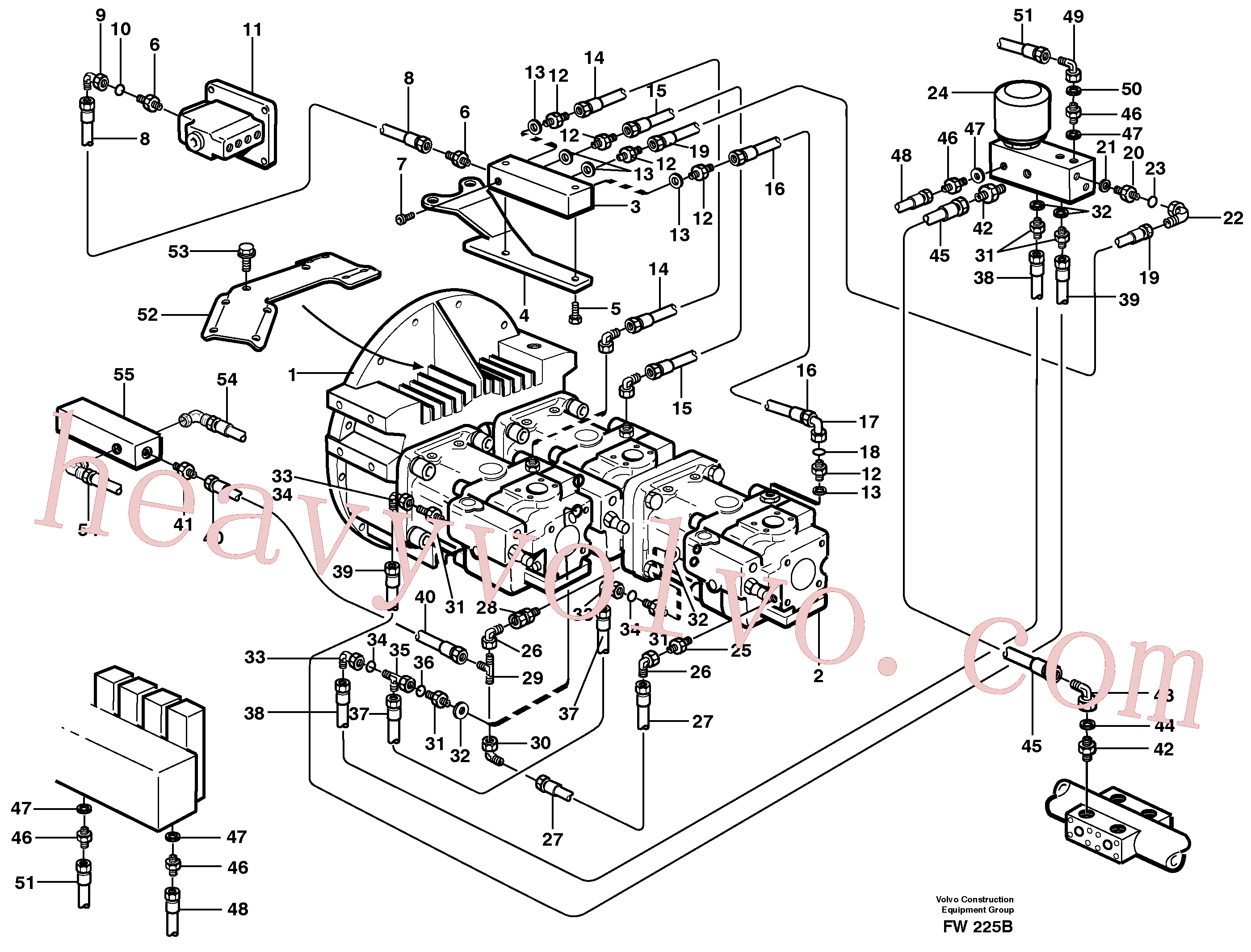 Volvo Assembly VOE14344062 Fitting for sale