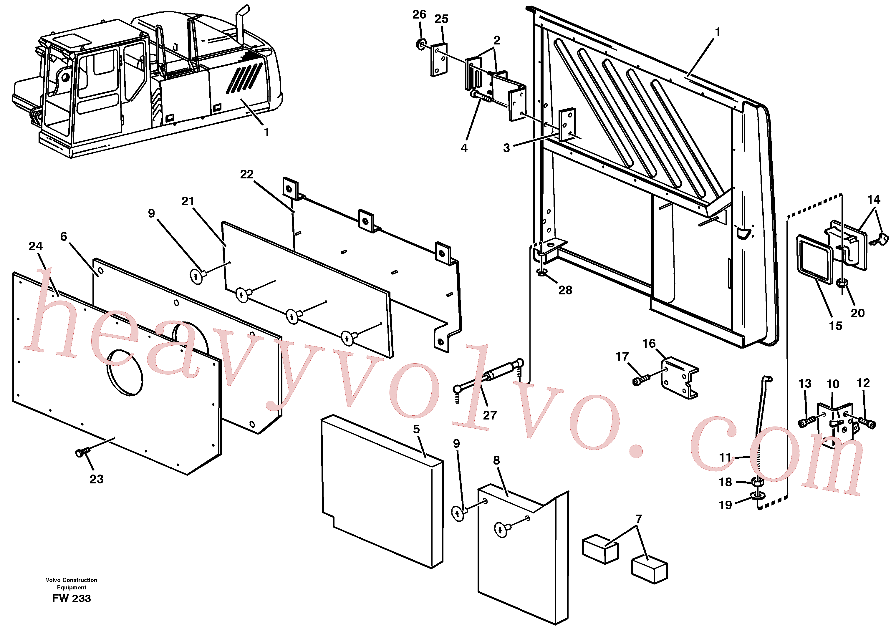 Volvo VOE969738 Six point socket screw aftermarket part for sale