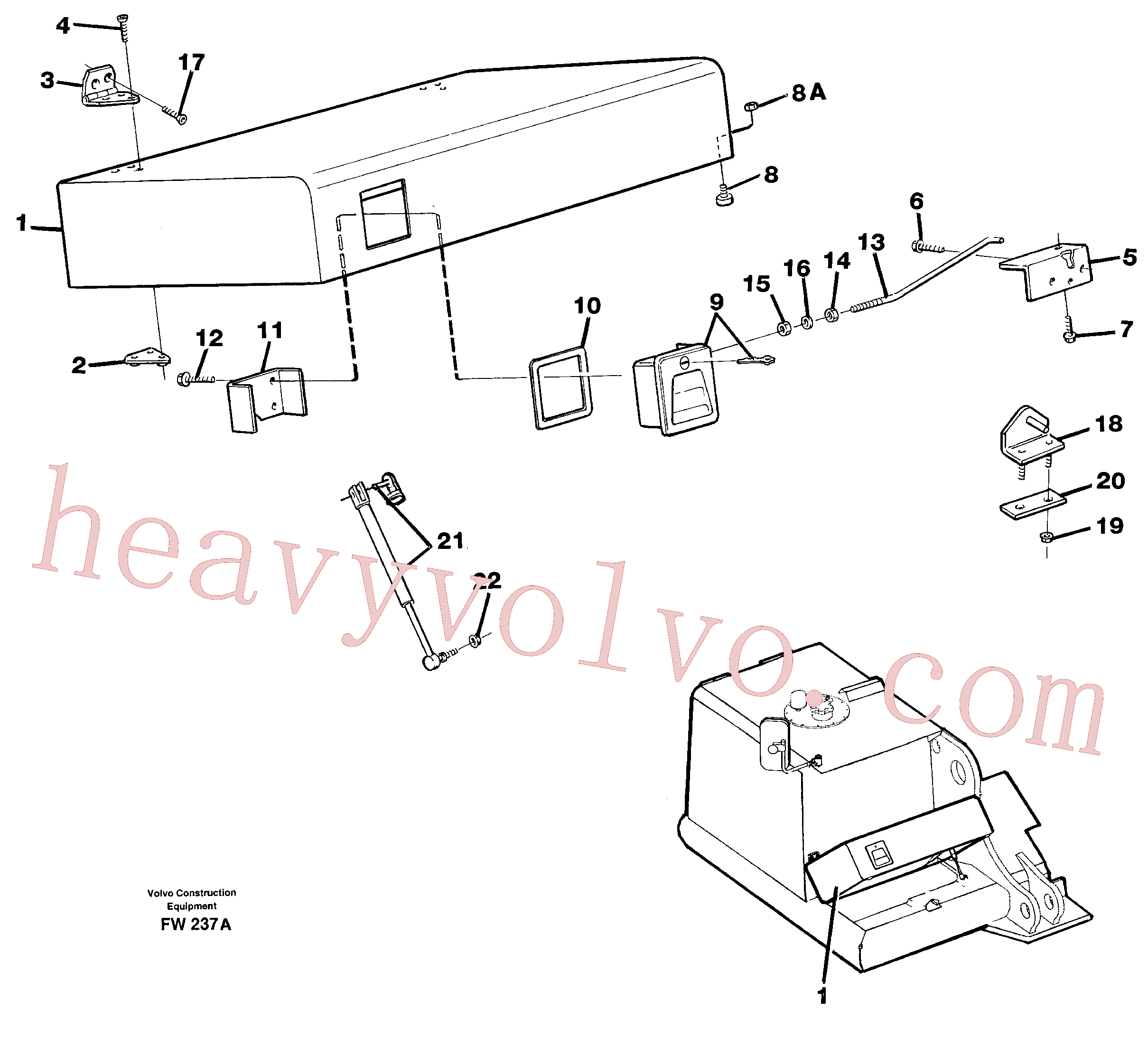 Volvo VOE969738 Six point socket screw aftermarket part for sale